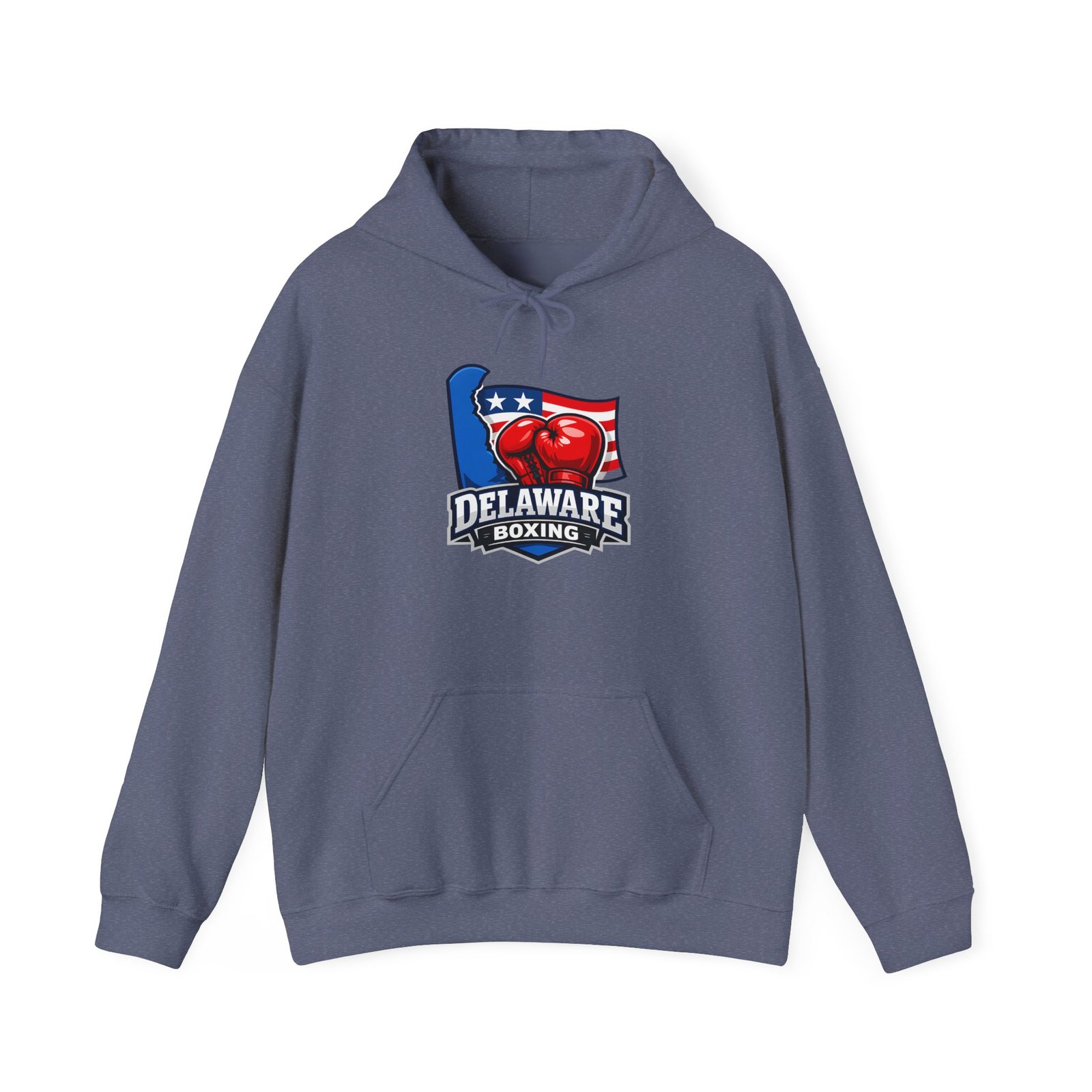 Delaware Boxing Hoodie – American Flag & Gloves Gym Sweatshirt - Image 37