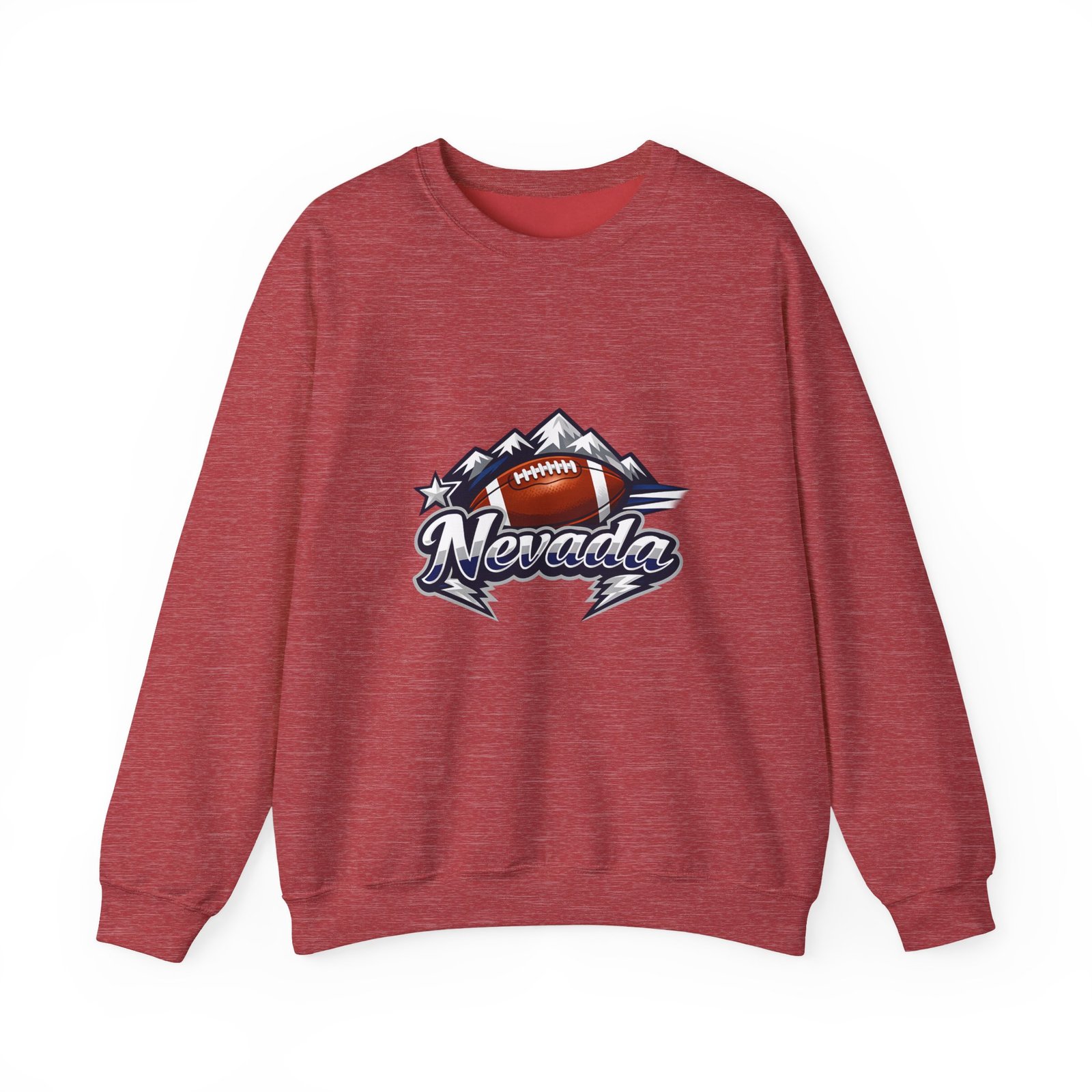 Nevada Football Mountain Crewneck Sweatshirt - Image 41