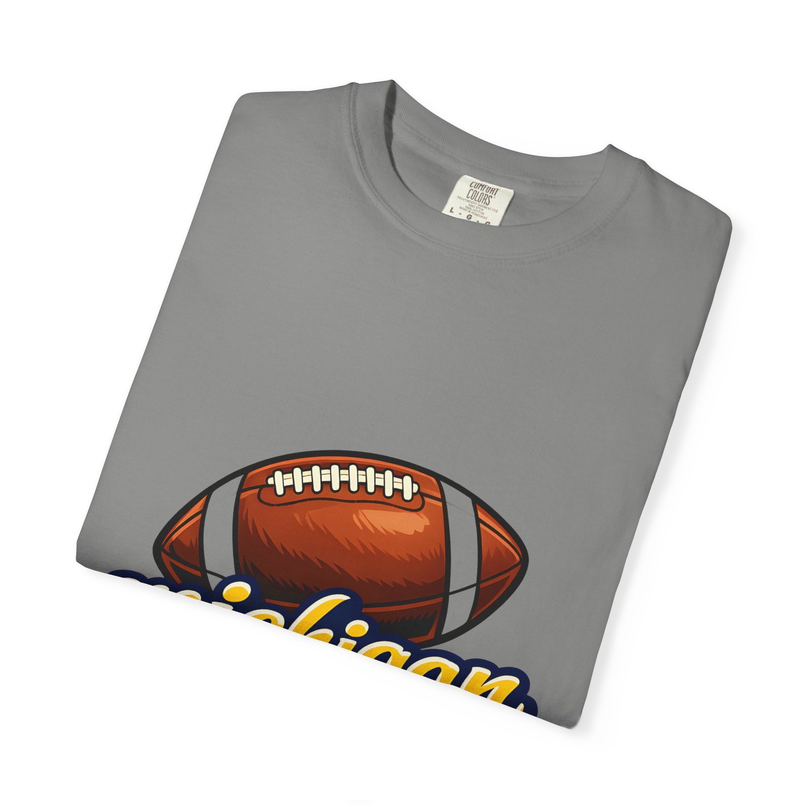 Michigan Football T-Shirt — Vintage Script Logo Tee - Image 43