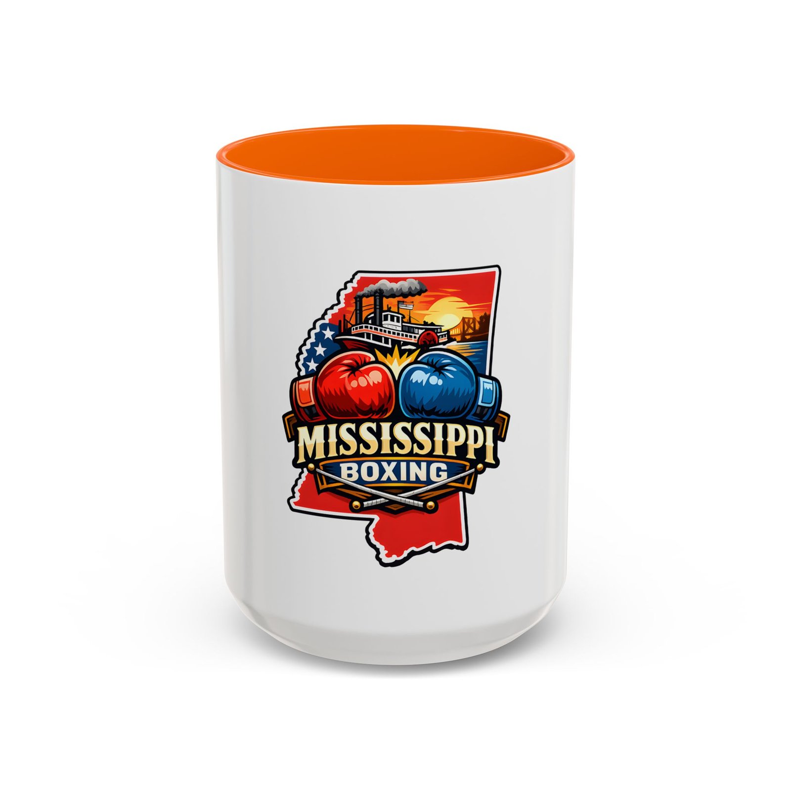 Mississippi Boxing Coffee Mug — State Pride Accent Mug (11/15 oz) - Image 49