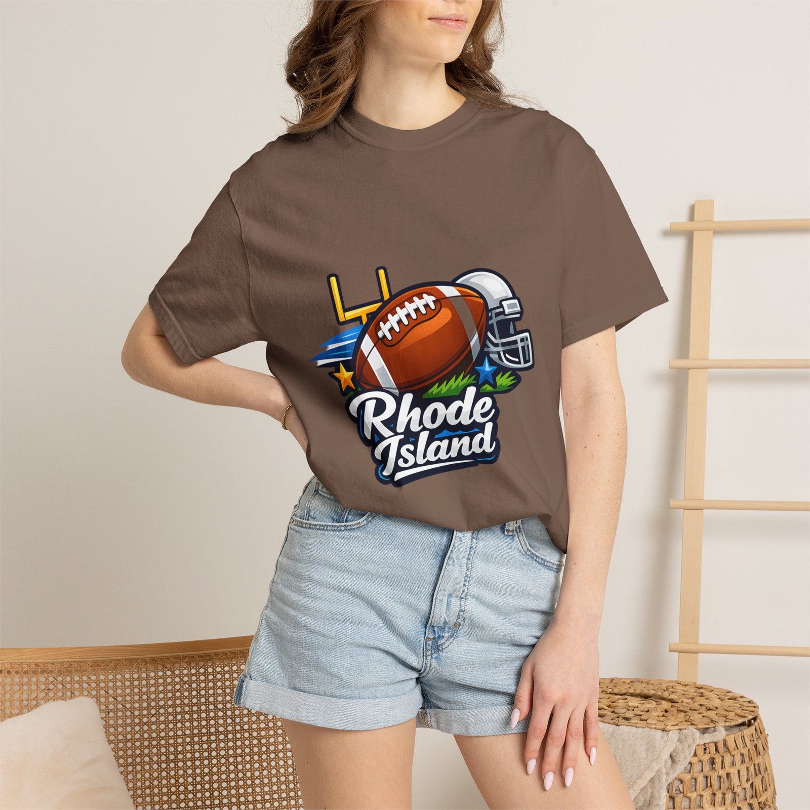 Rhode Island Football T-Shirt — State Pride Gridiron Tee - Image 28