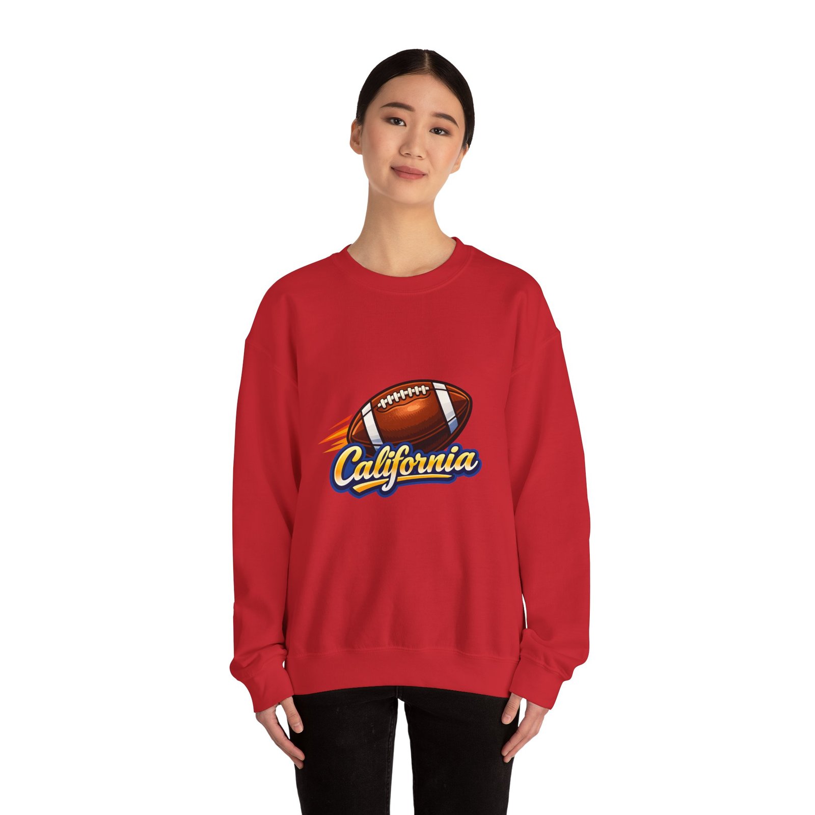 California Football Crewneck Sweatshirt — Vintage Retro Logo - Image 48