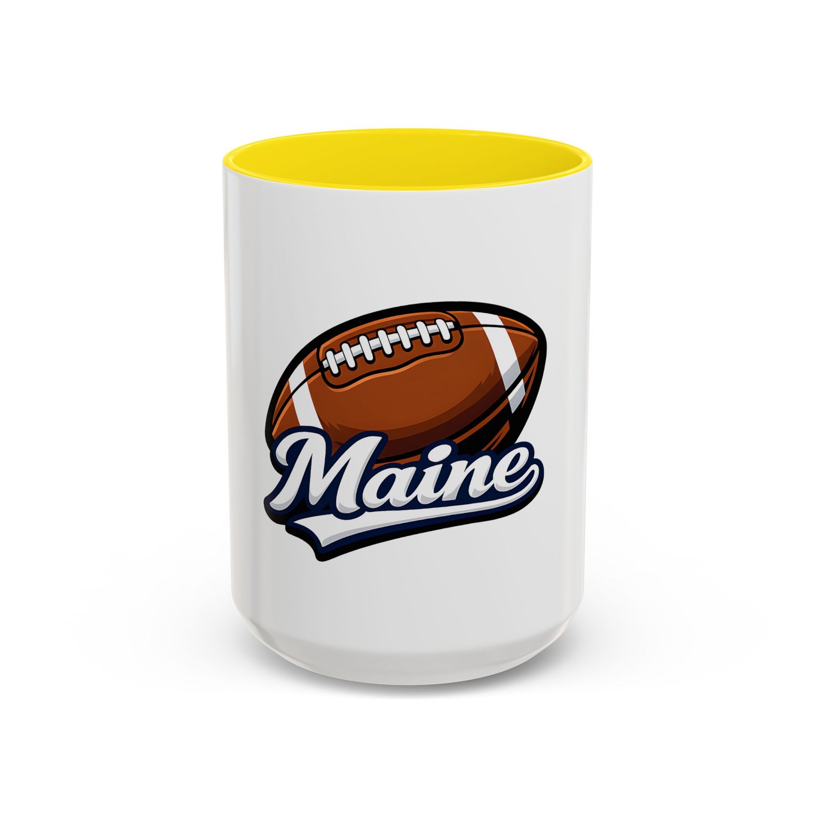 Maine Football Accent Coffee Mug – 11/15oz - Image 53