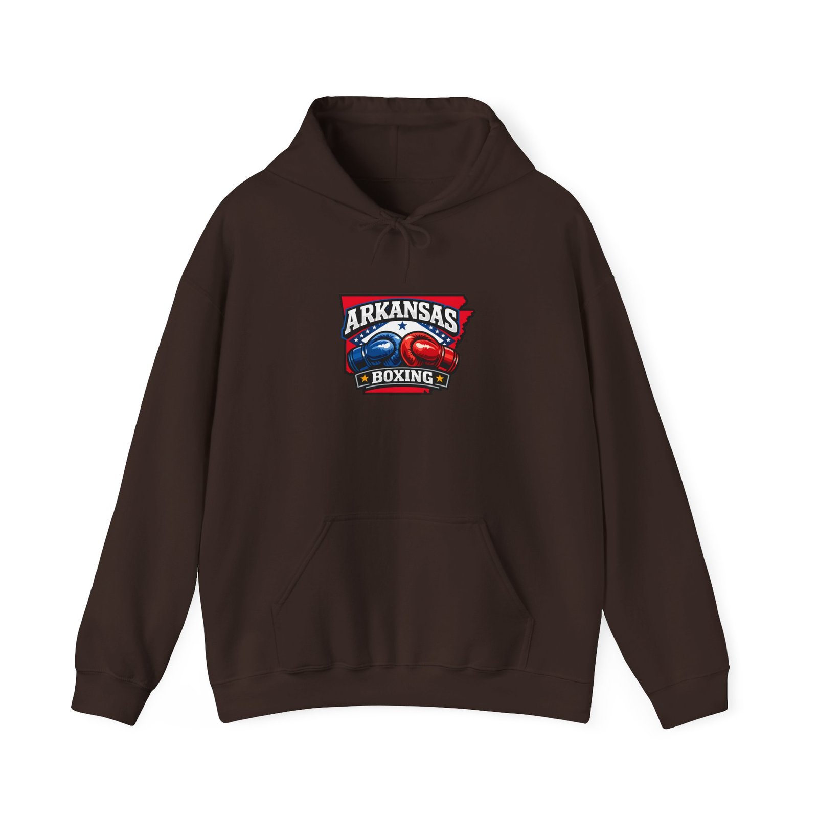 Arkansas Boxing Hoodie — State Pride Boxing Logo Pullover - Image 21