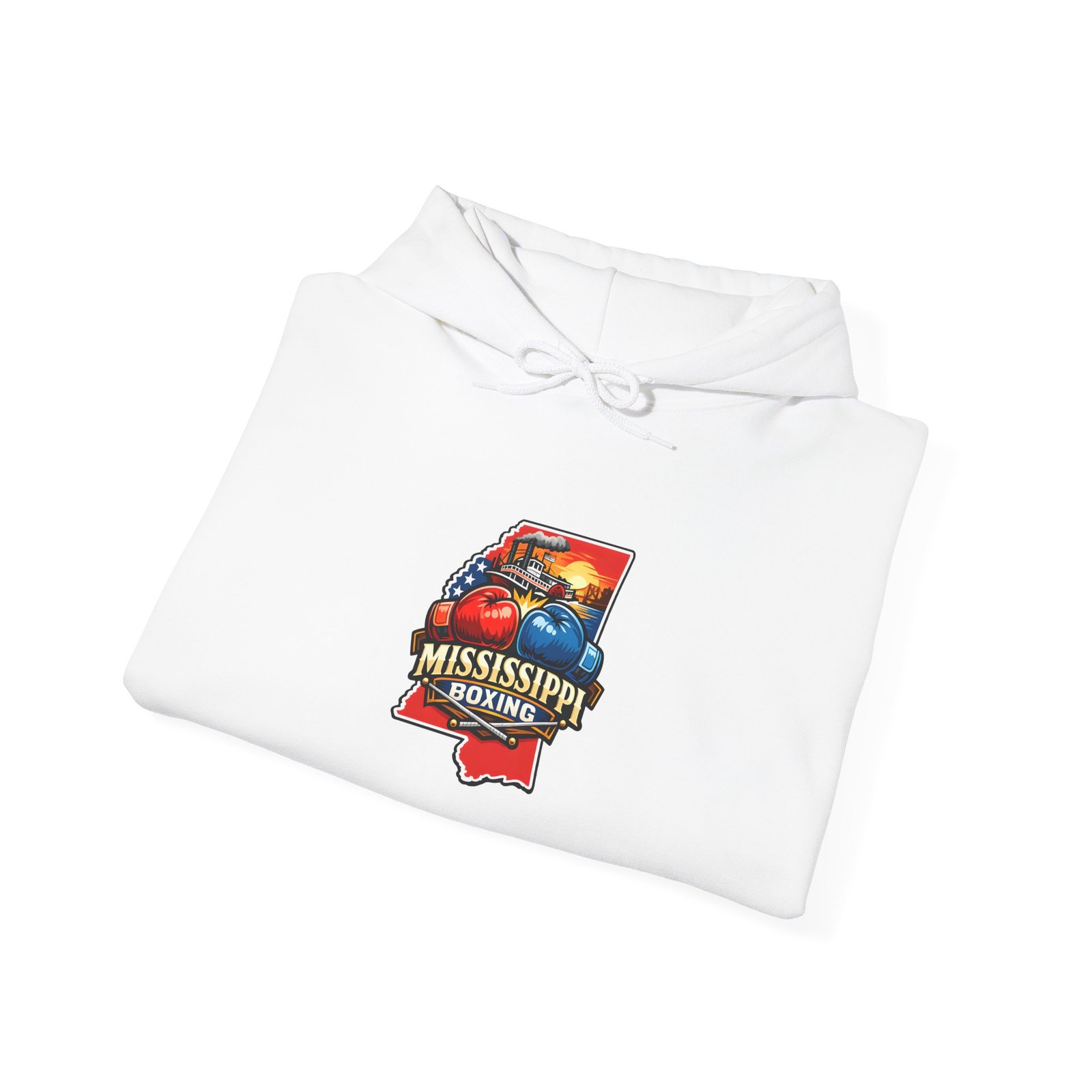 Mississippi Boating Hoodie – State Map Nautical Sunset Sweatshirt - Image 4