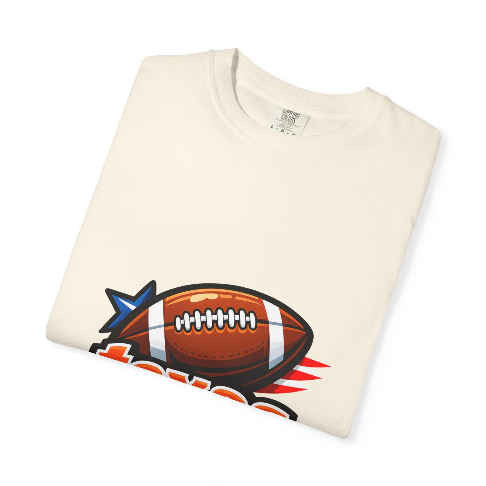 Texas Football T-Shirt — Retro Football & Lone Star Logo - Image 48