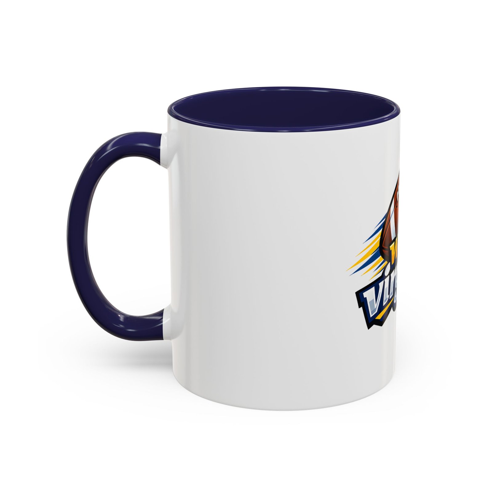 West Virginia Football Accent Coffee Mug (11/15oz) - Image 7