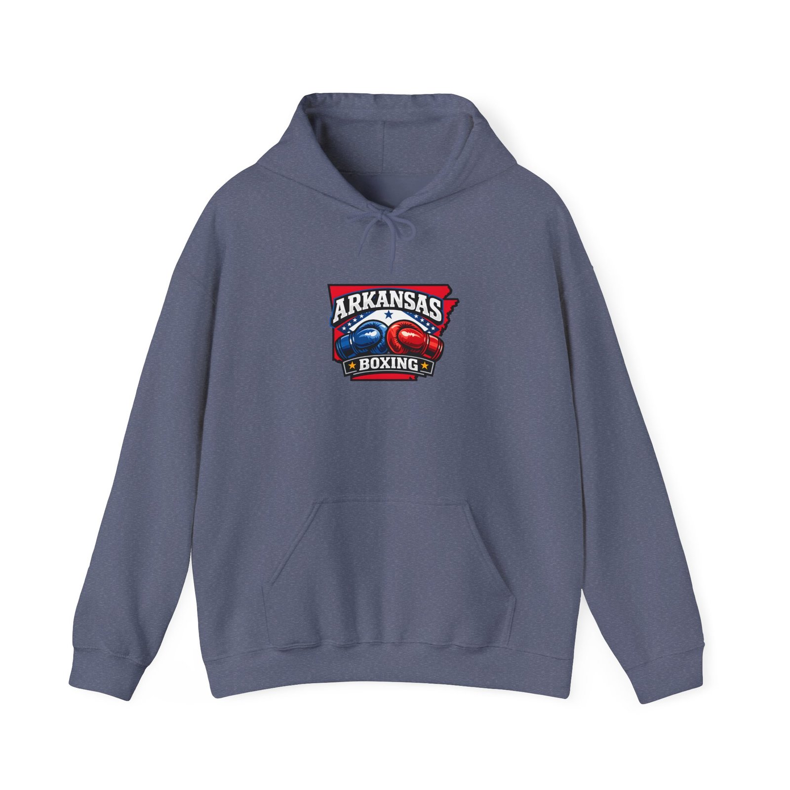 Arkansas Boxing Hoodie — State Pride Boxing Logo Pullover - Image 37