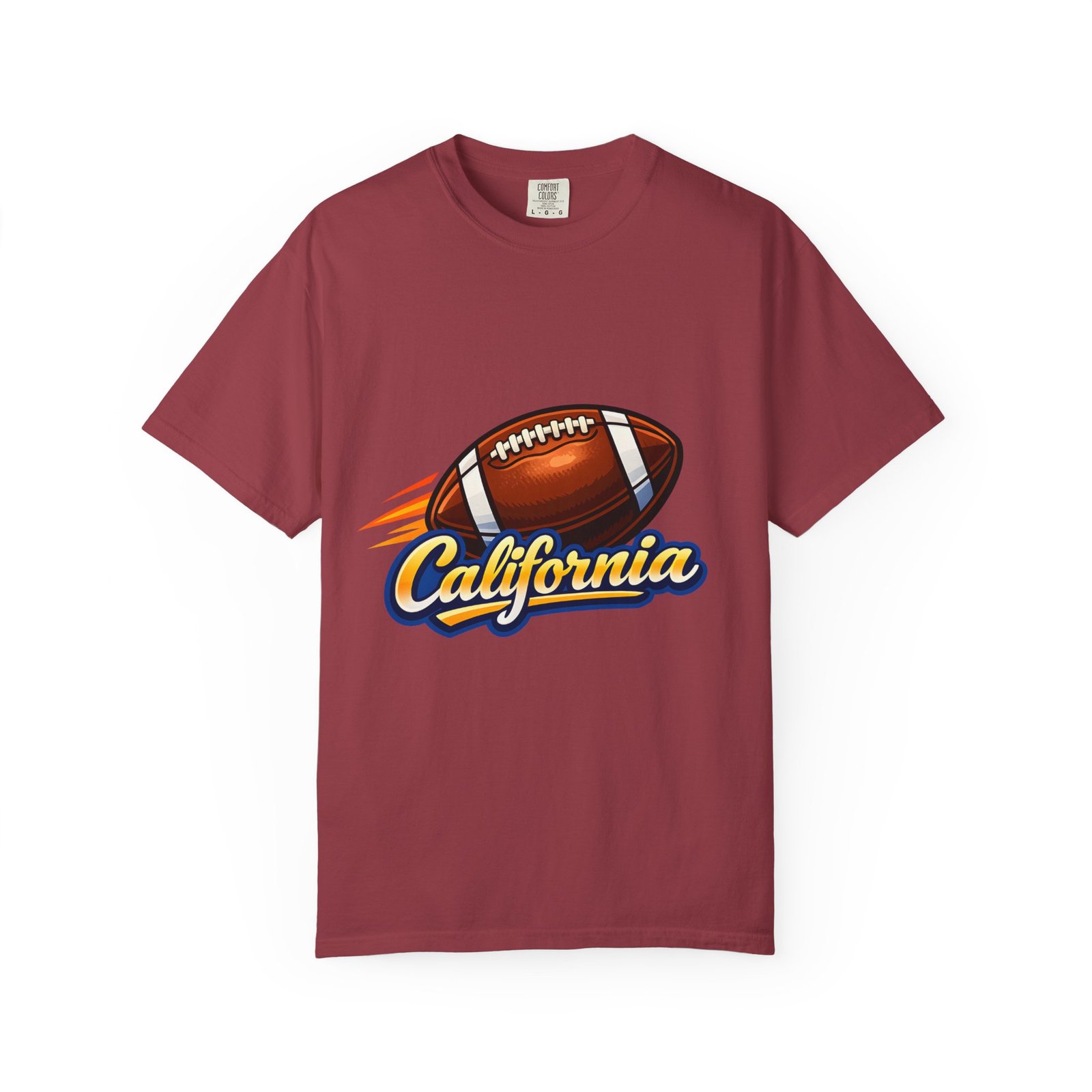 California Football T-Shirt — Vintage Style Gridiron Tee - Image 53