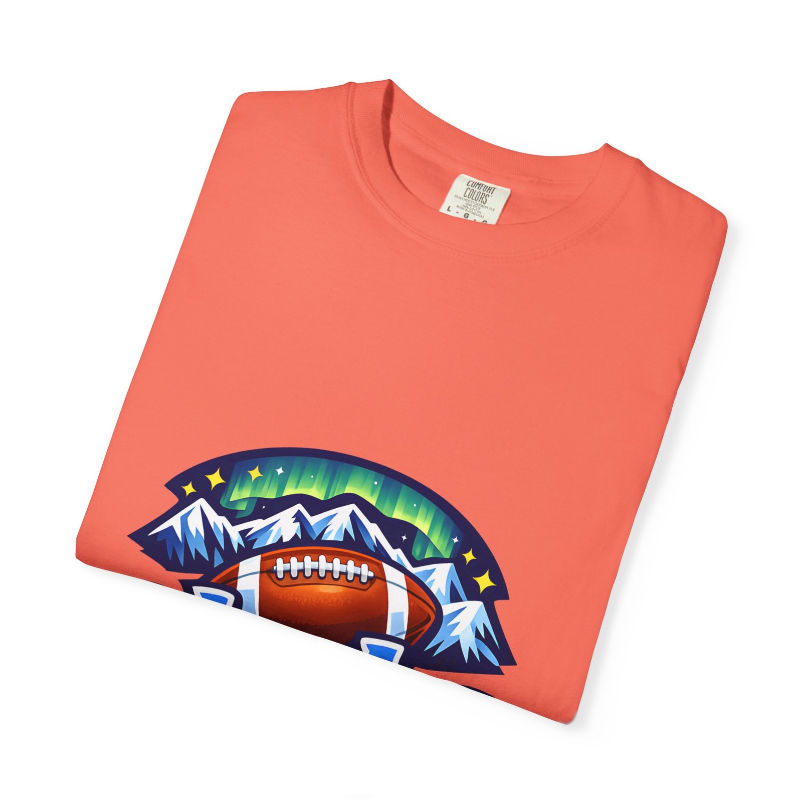 Alaska Football Bear Mountains T‑Shirt - Image 18