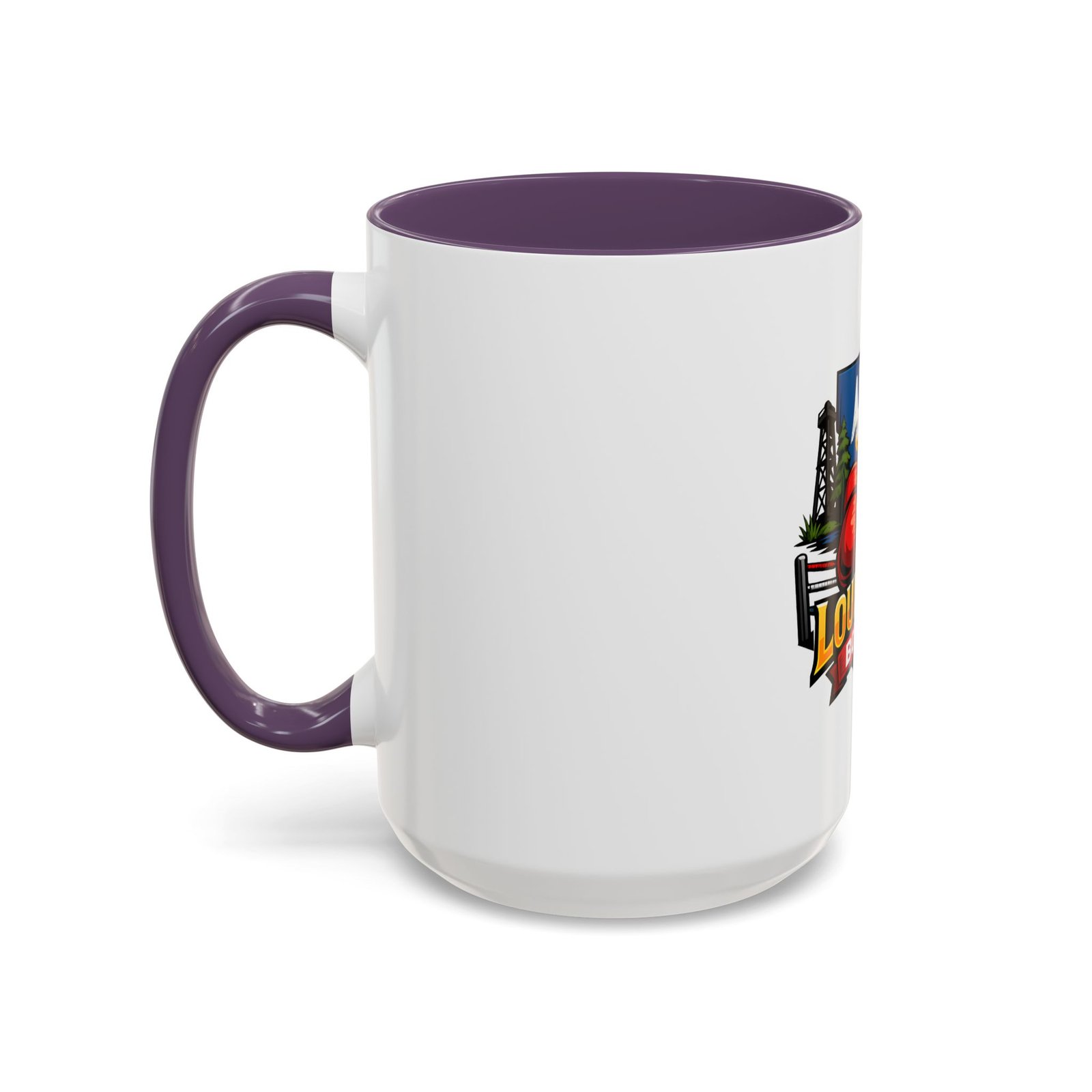 Louisiana Boxing Accent Coffee Mug – Red Gloves State Pride (11/15oz) - Image 67