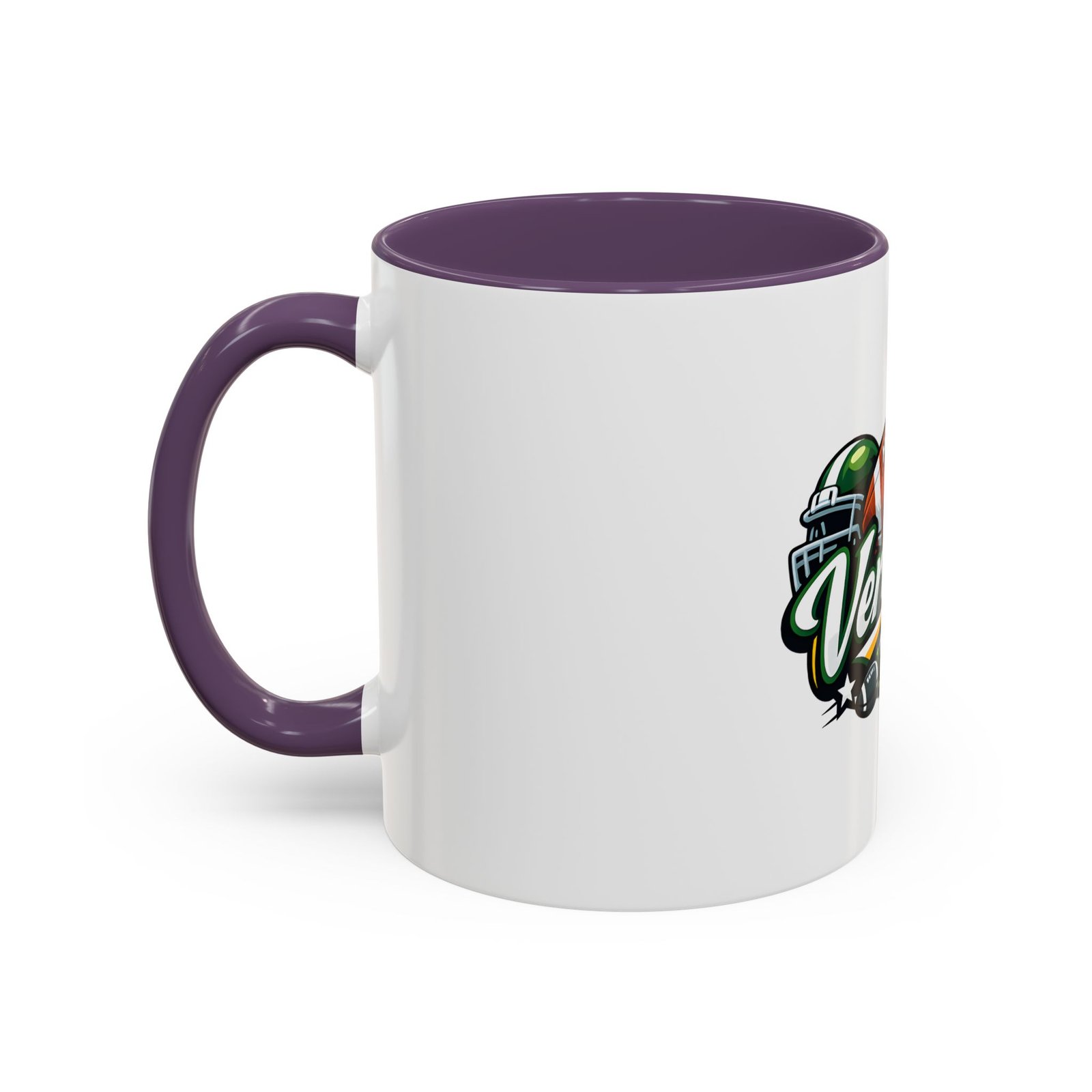 Vermont Football Coffee Mug — Accent 11/15oz - Image 63