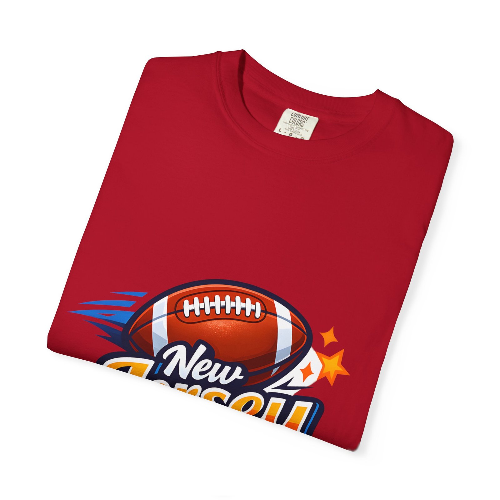 New Jersey Football T-Shirt — Vintage Football Graphic Tee - Image 59