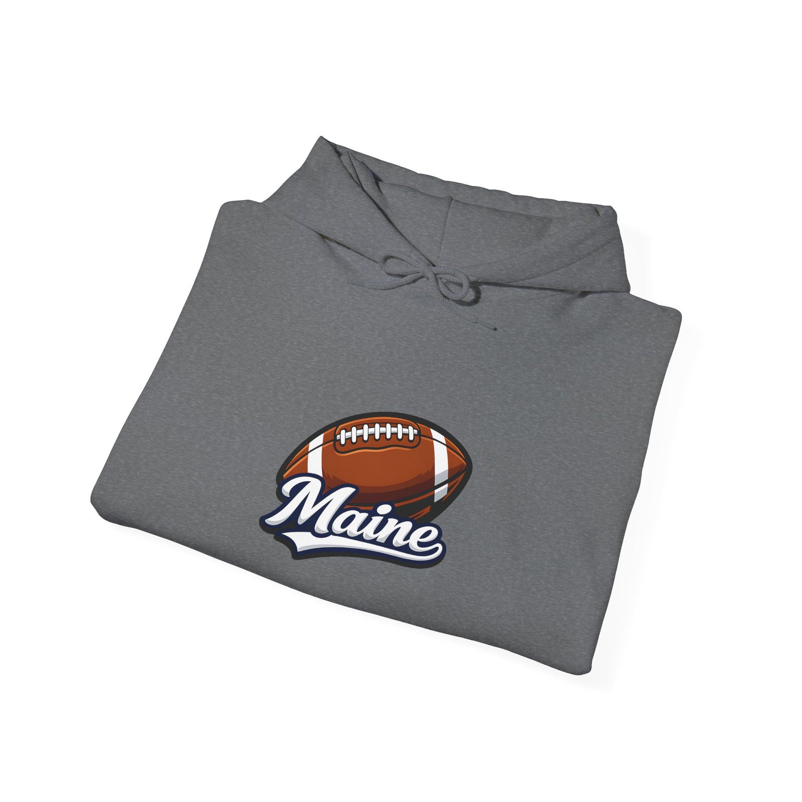 Maine Football Hoodie — Vintage Football Logo Pullover - Image 28