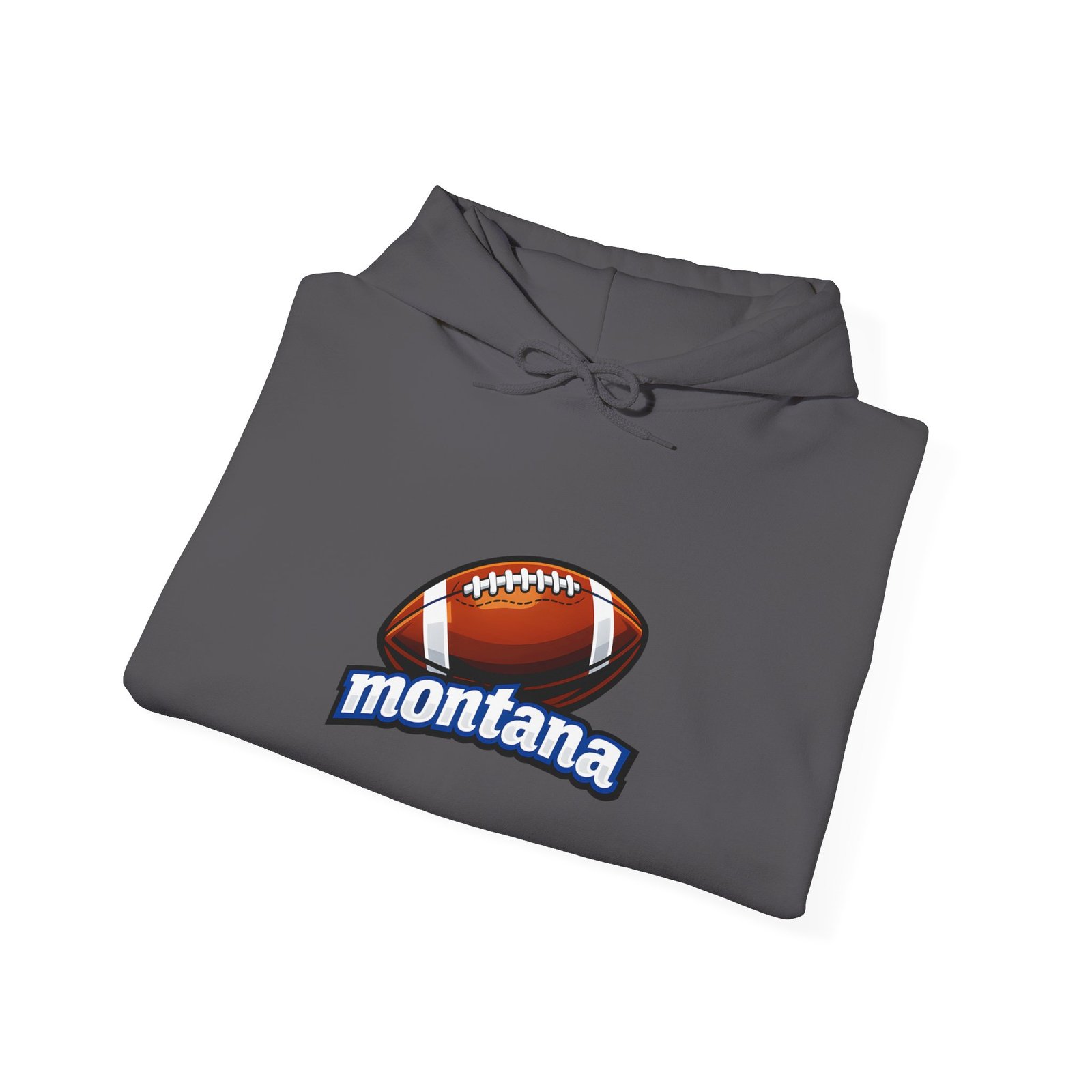 Montana Football Hoodie — Vintage Football Logo Pullover - Image 36