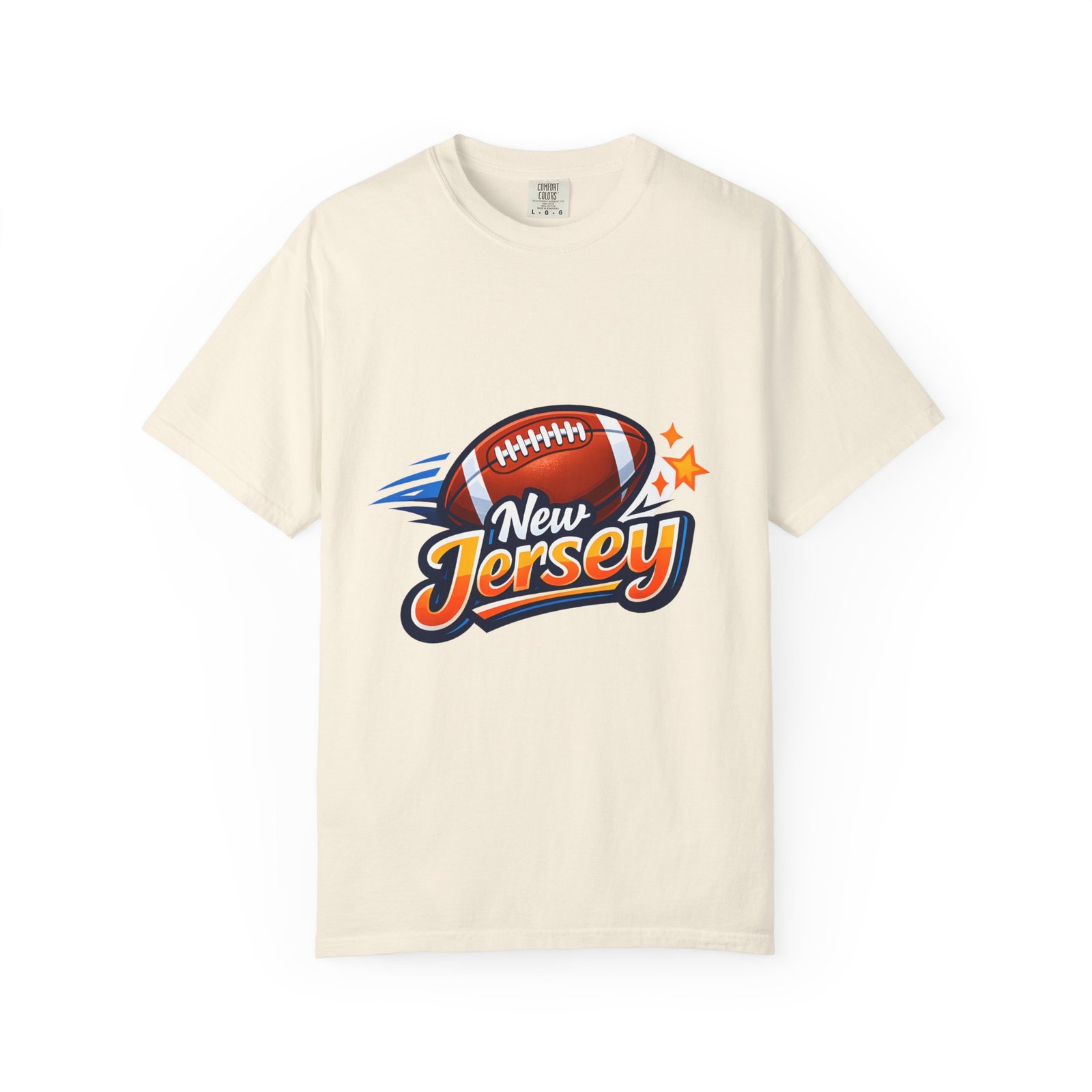 New Jersey Football T-Shirt — Vintage Football Graphic Tee - Image 17