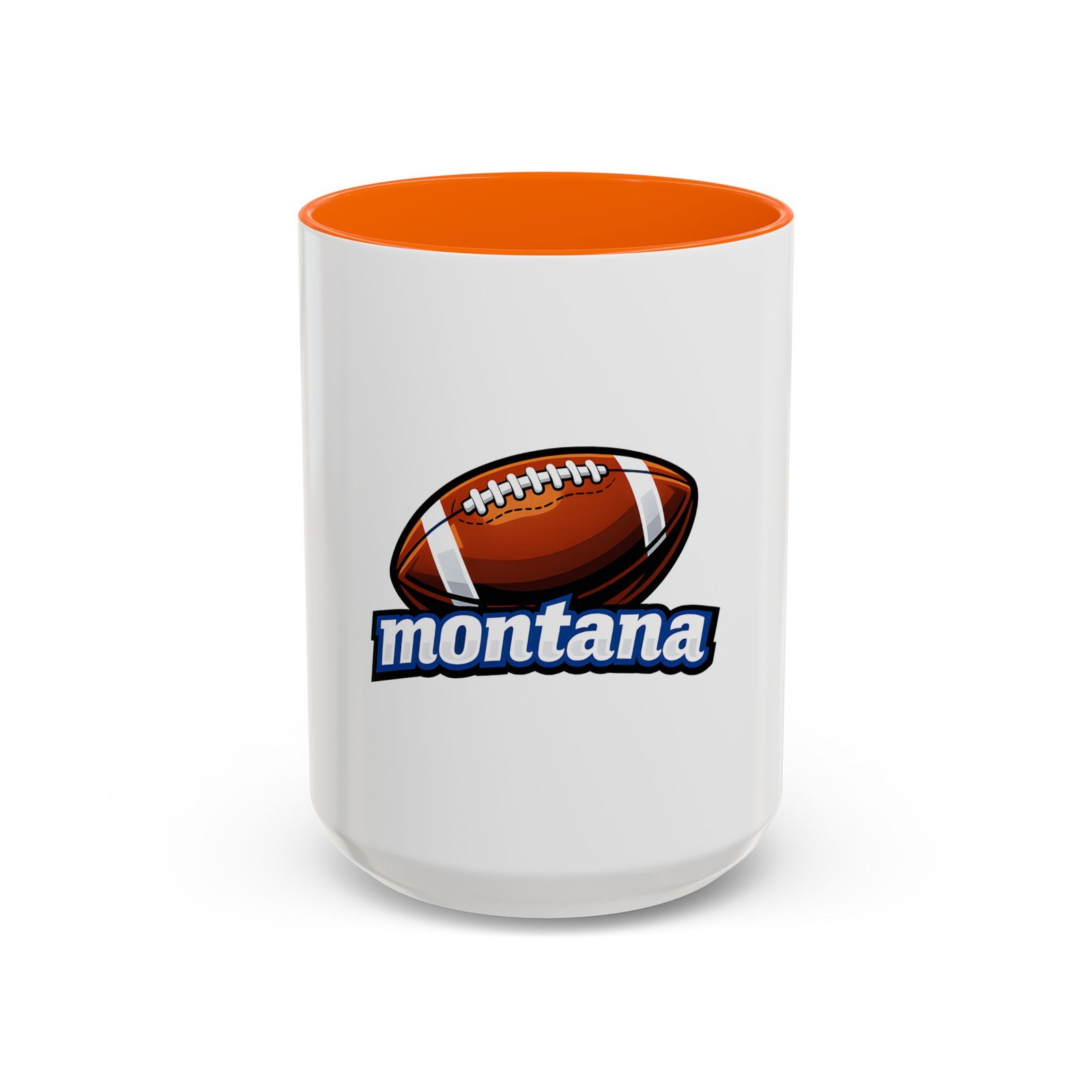 Montana Football Coffee Mug – Accent 11/15oz - Image 49