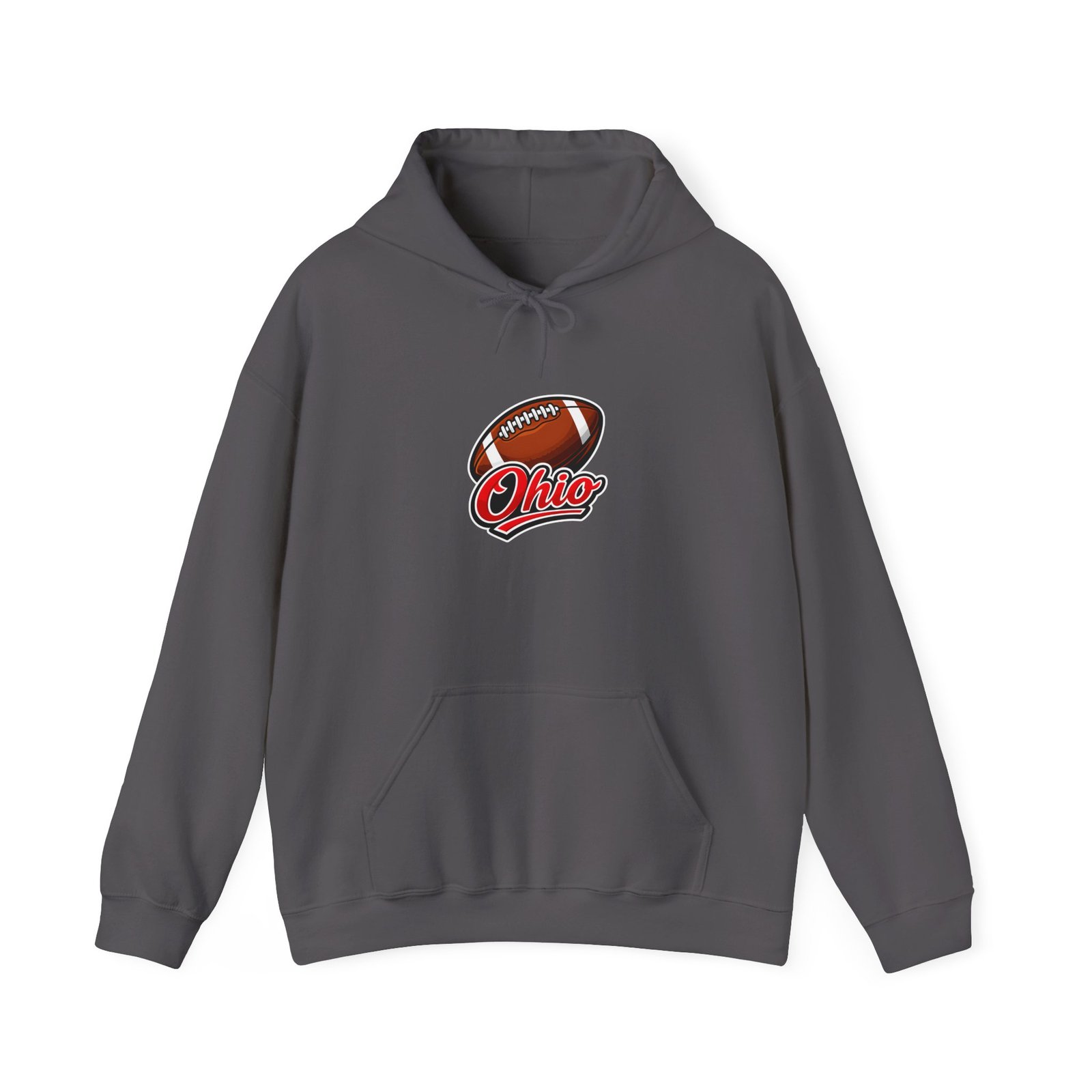 Ohio Football Hoodie — Retro Football Script Pullover - Image 33