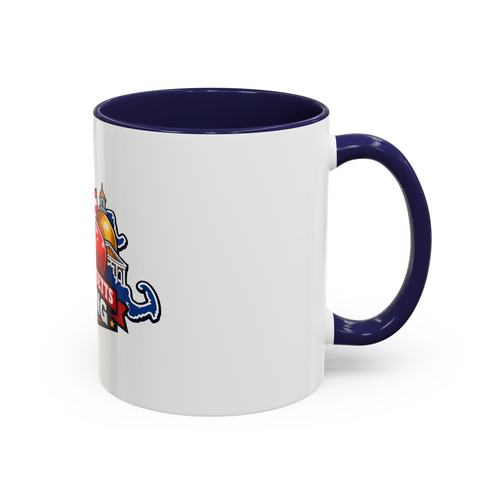 Massachusetts Boxing Accent Coffee Mug — State Pride Boxing Logo (11/15oz) - Image 6