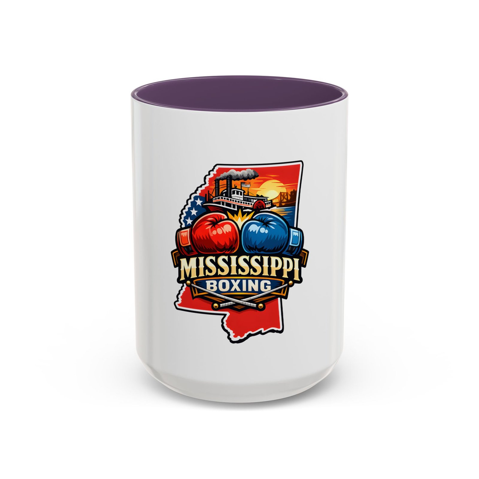 Mississippi Boxing Coffee Mug — State Pride Accent Mug (11/15 oz) - Image 65