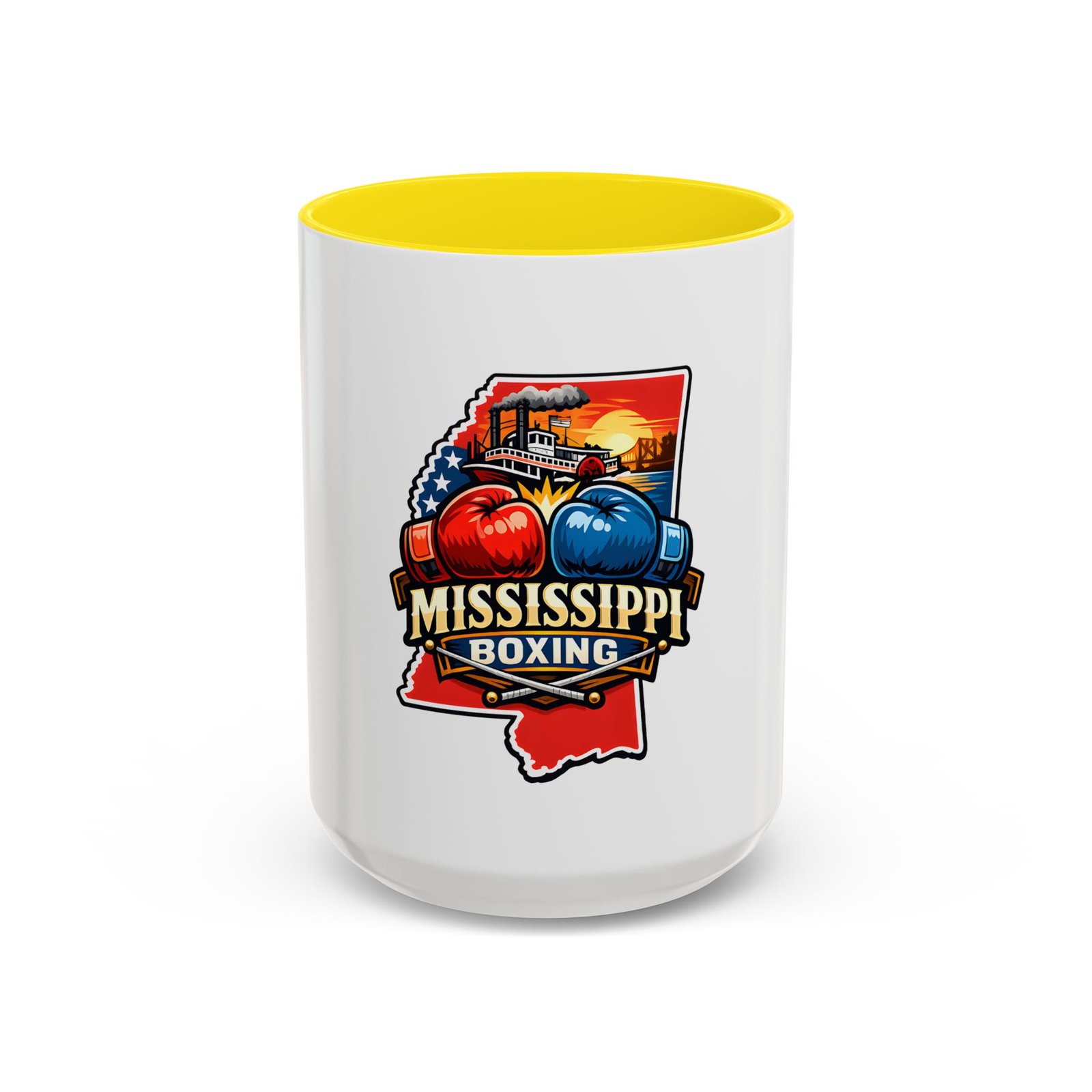 Mississippi Boxing Coffee Mug — State Pride Accent Mug (11/15 oz) - Image 53