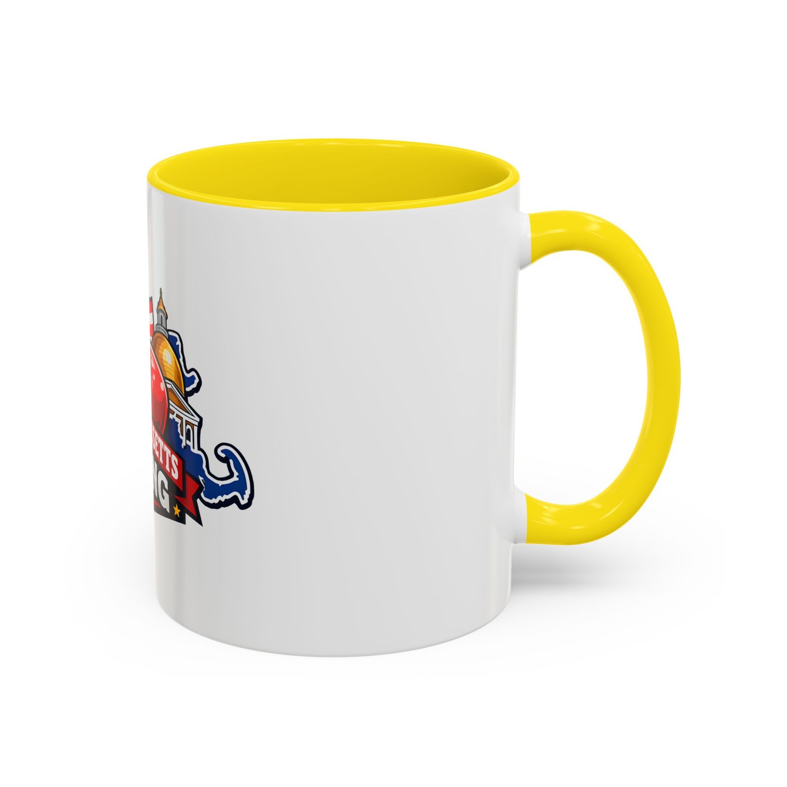 Massachusetts Boxing Accent Coffee Mug — State Pride Boxing Logo (11/15oz) - Image 46