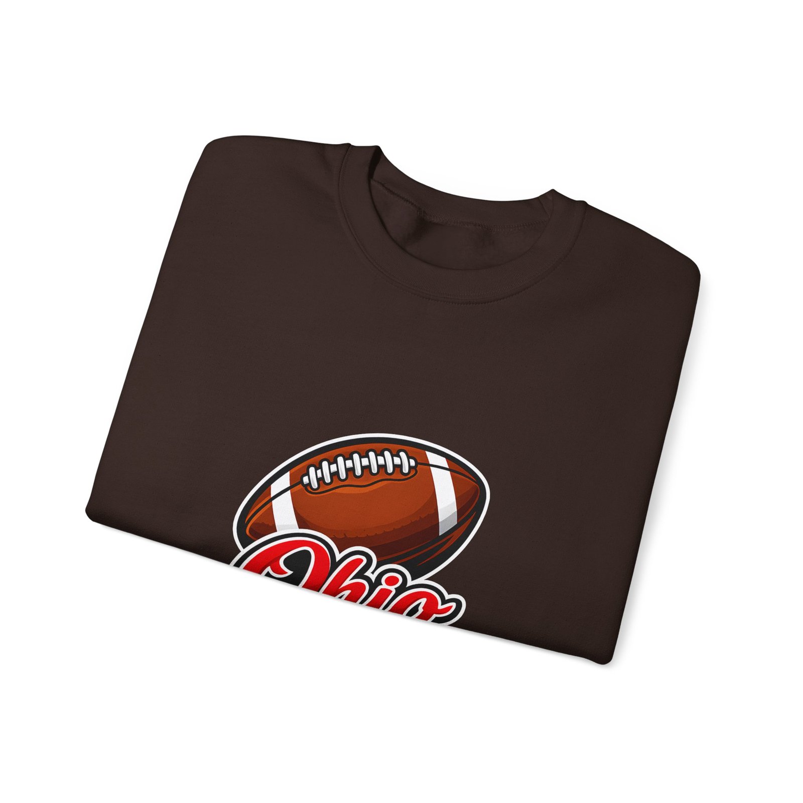 Crewneck Sweatshirt — Ohio Football Logo Crewneck - Image 27
