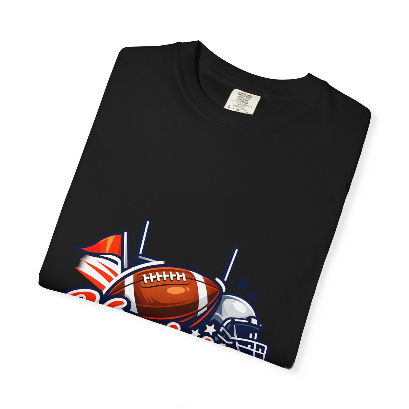 Virginia Football Helmet & Ball T-Shirt - Image 51