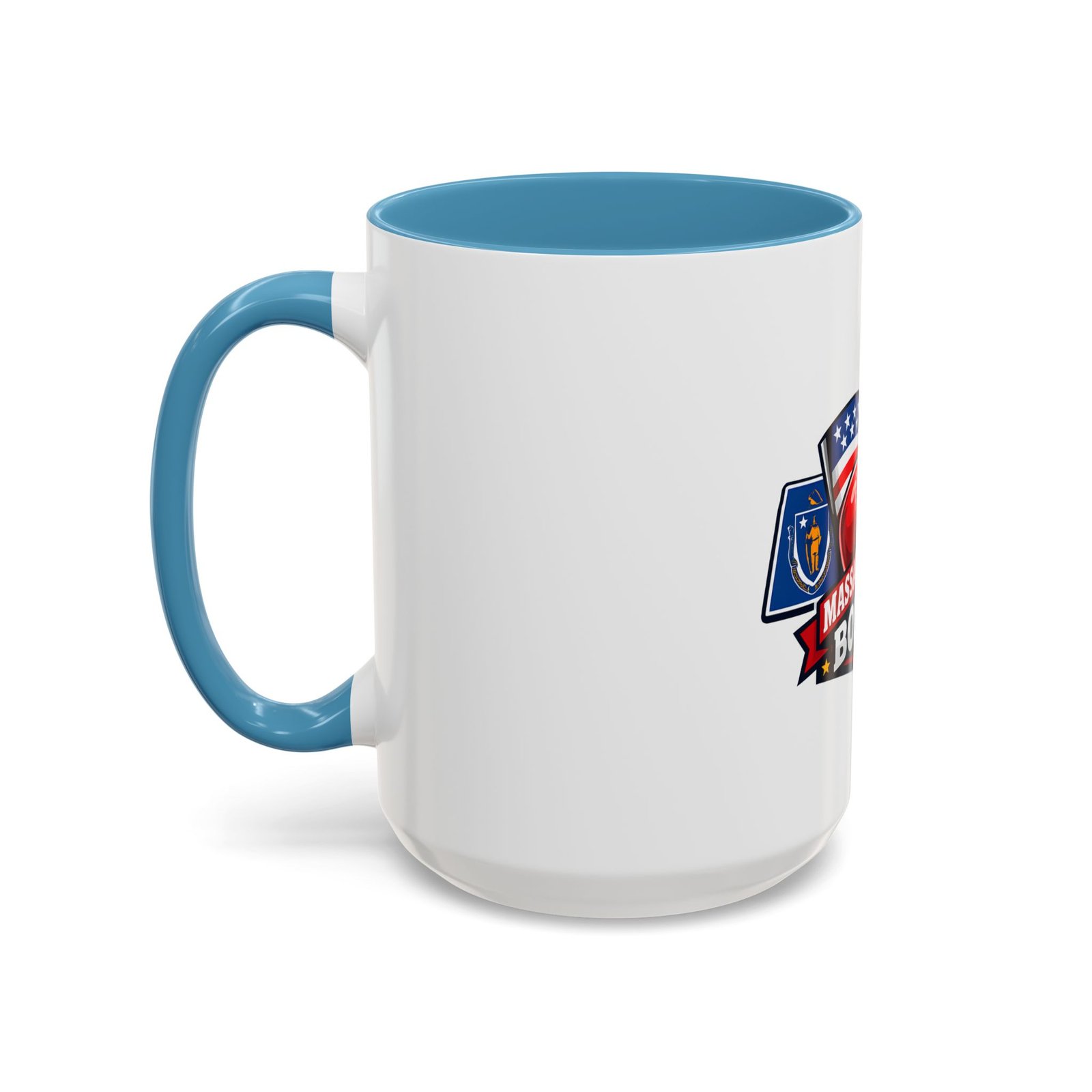 Massachusetts Boxing Accent Coffee Mug — State Pride Boxing Logo (11/15oz) - Image 39