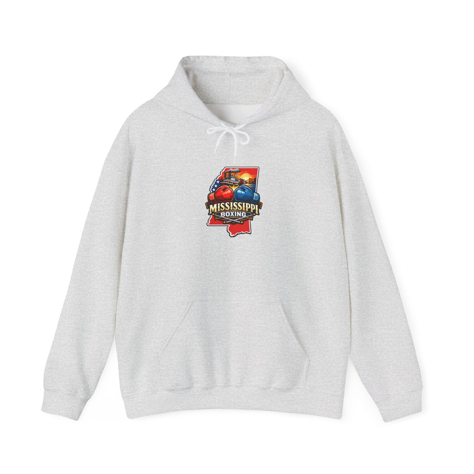 Mississippi Boating Hoodie – State Map Nautical Sunset Sweatshirt - Image 5
