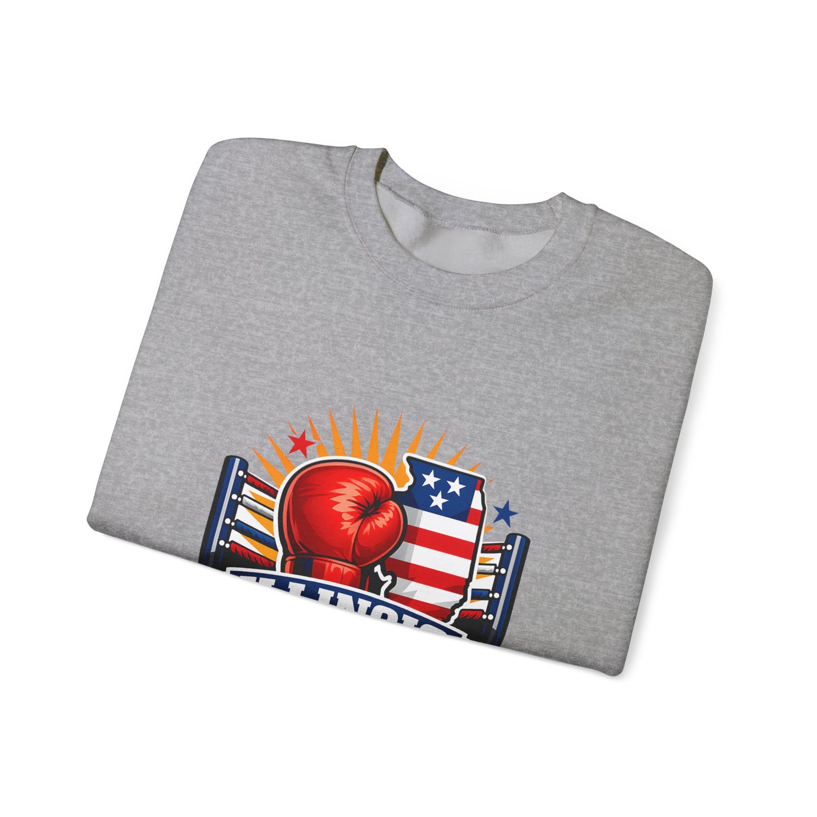 Illinois Boxing Crewneck Sweatshirt - Image 23
