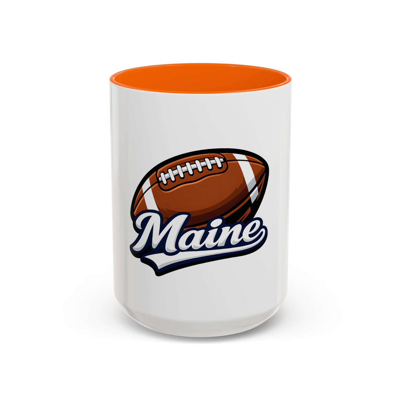 Maine Football Accent Coffee Mug – 11/15oz - Image 49