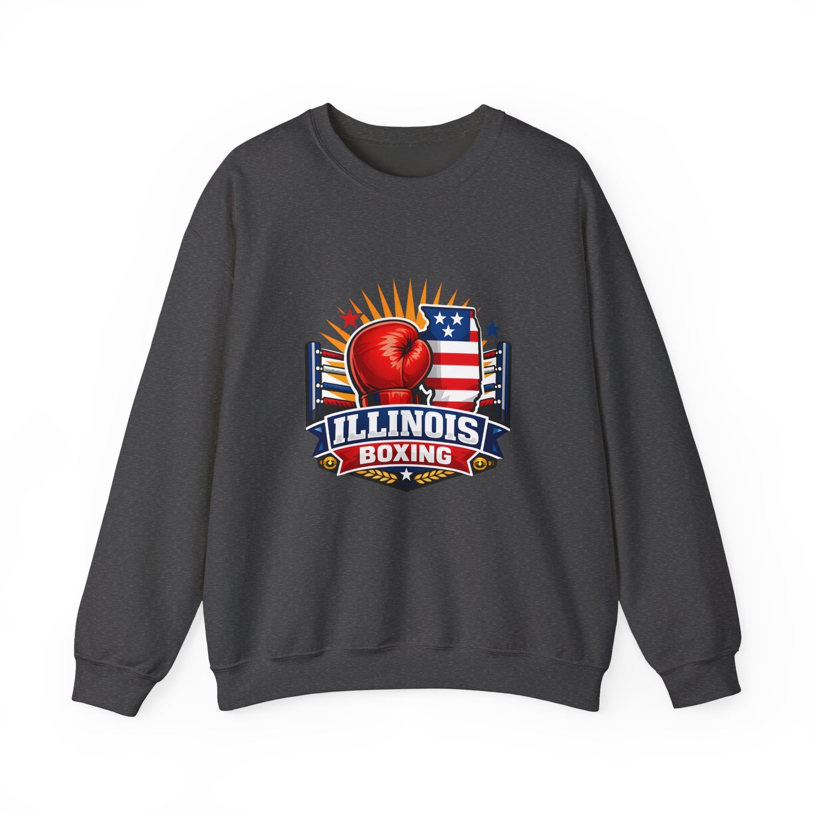 Illinois Boxing Crewneck Sweatshirt - Image 33
