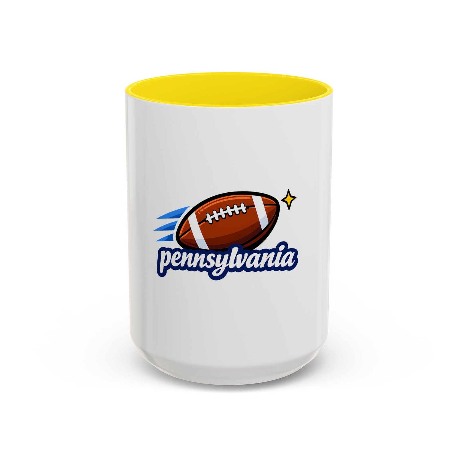 Pennsylvania Football Coffee Mug – Accent 11/15oz - Image 53