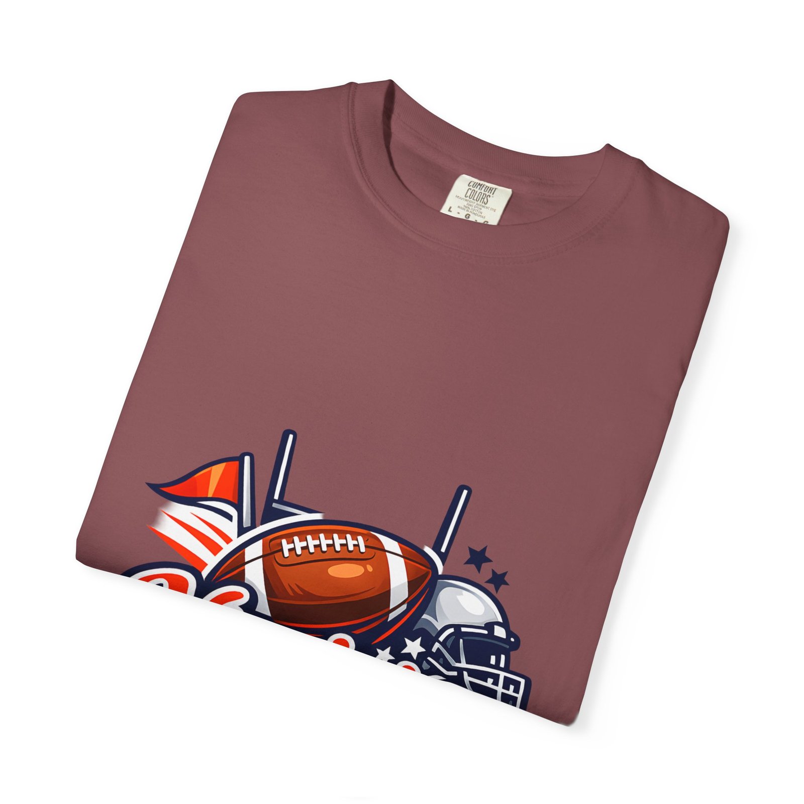 Virginia Football Helmet & Ball T-Shirt - Image 15