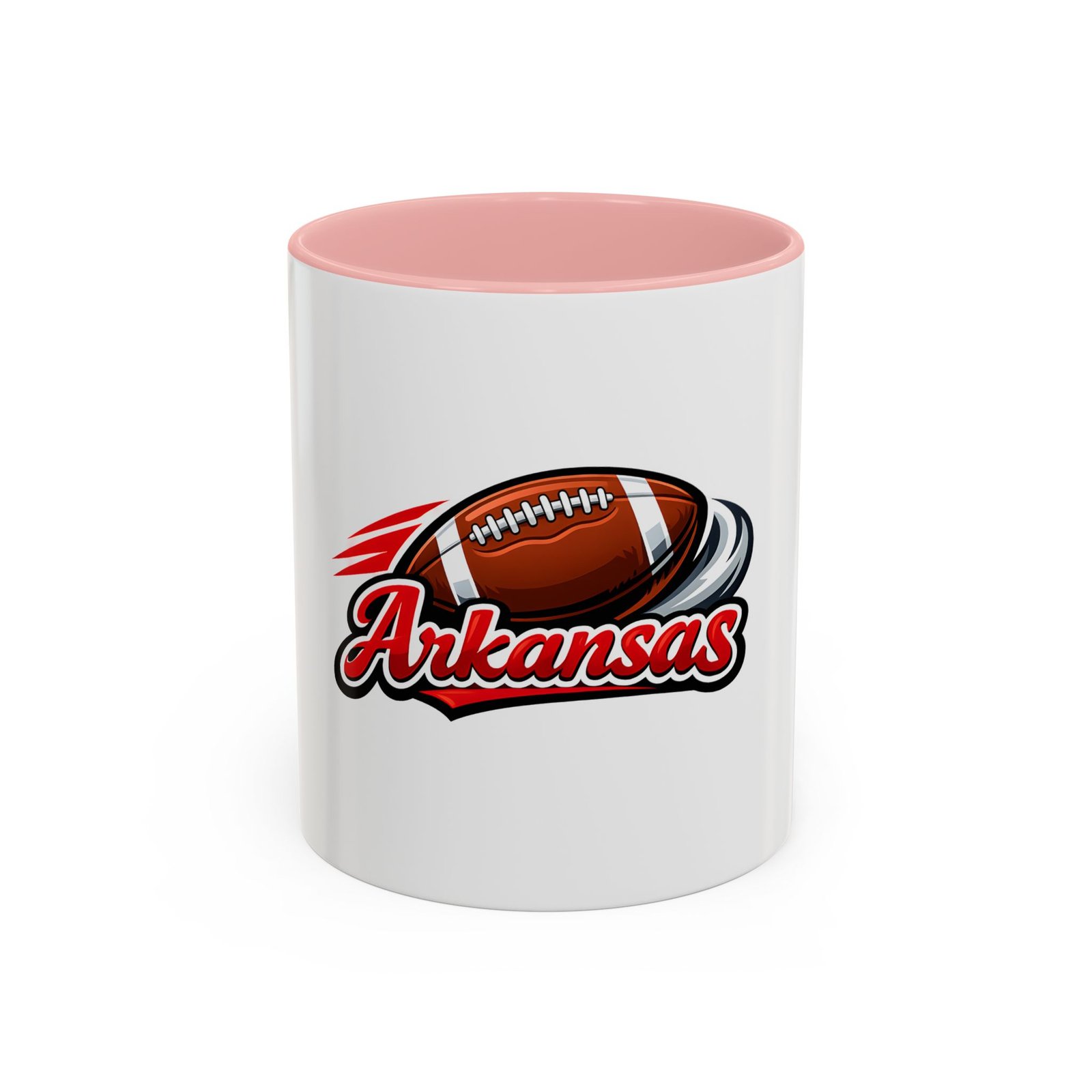 Arkansas Football Coffee Mug - Accent 11/15oz - Image 9