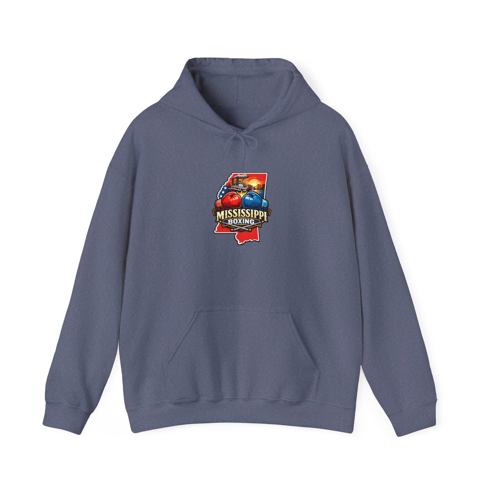 Mississippi Boating Hoodie – State Map Nautical Sunset Sweatshirt - Image 37