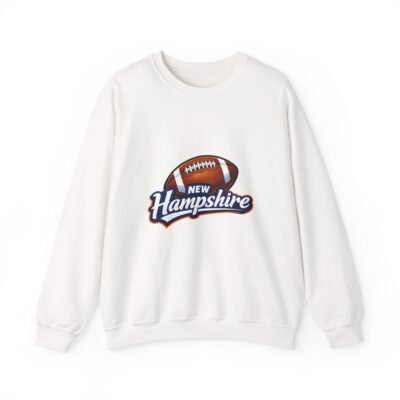 New Hampshire Football Crewneck Sweatshirt — Retro State Football Logo