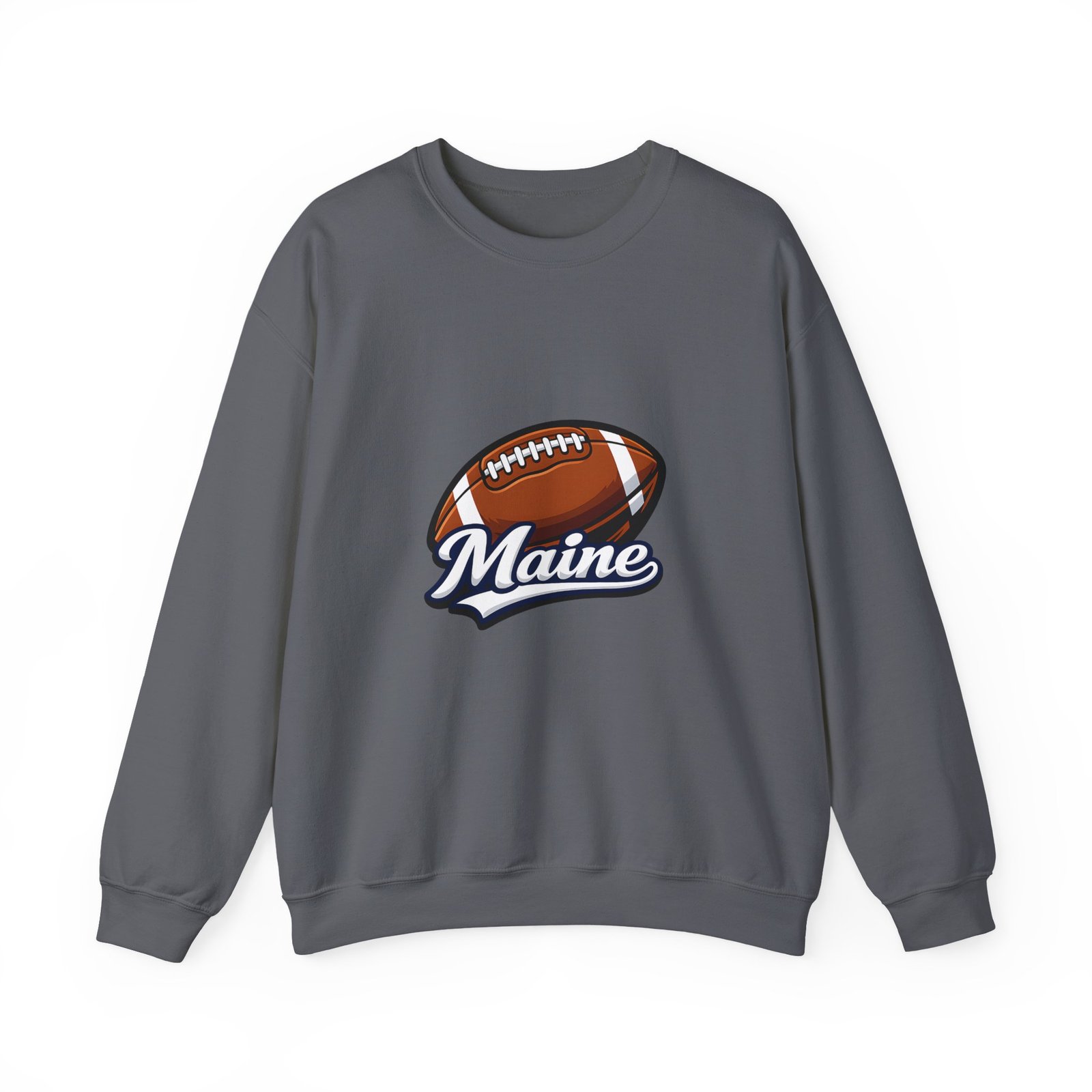 Maine Football Crewneck Sweatshirt - Image 37