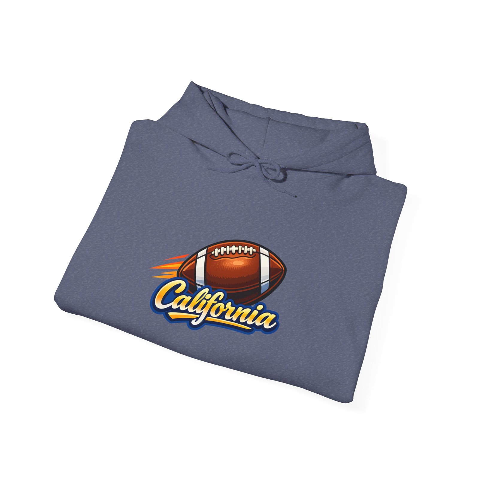 California Football Hoodie — Vintage Script Football Pullover - Image 40