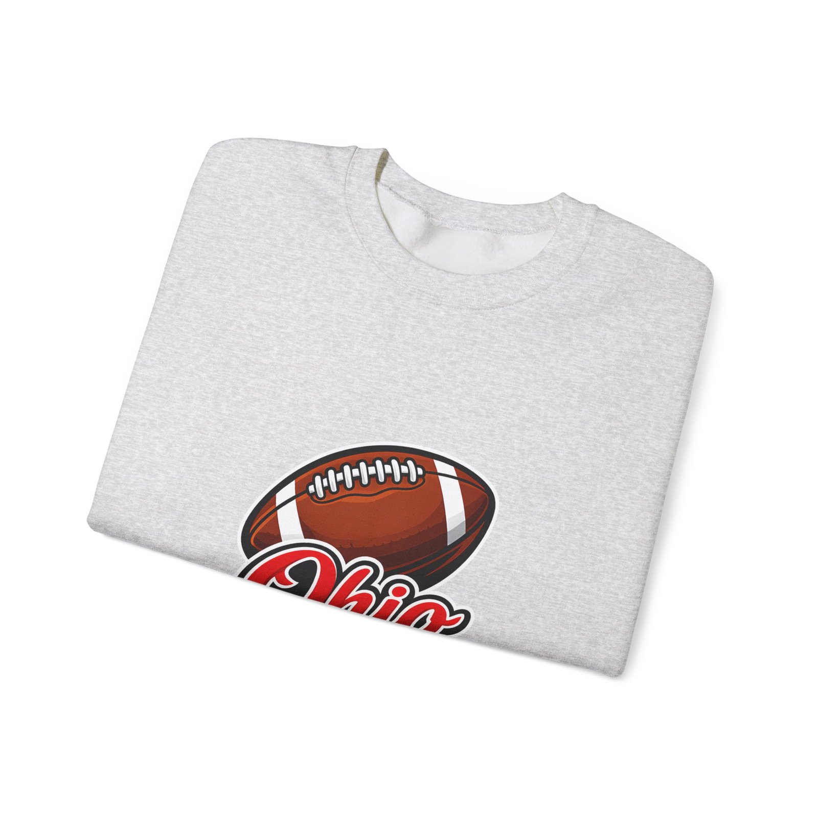 Crewneck Sweatshirt — Ohio Football Logo Crewneck - Image 11