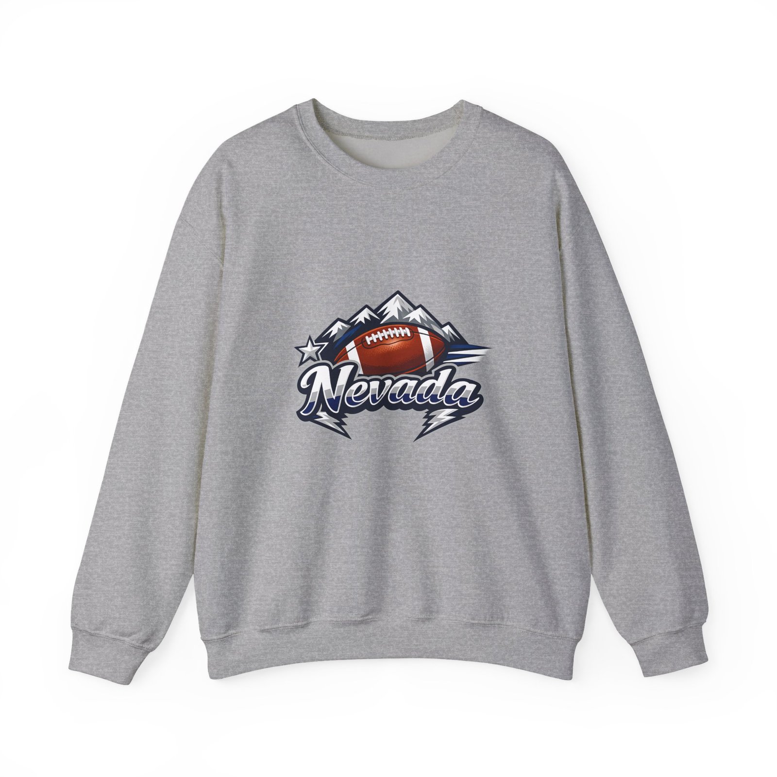 Nevada Football Mountain Crewneck Sweatshirt - Image 21