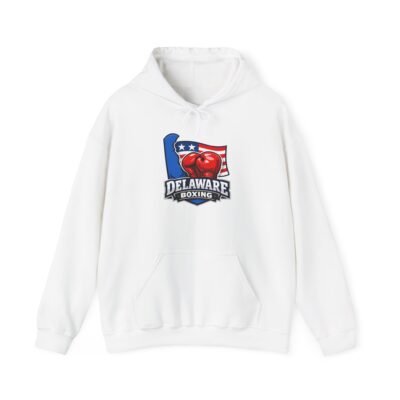 Delaware Boxing Hoodie – American Flag & Gloves Gym Sweatshirt