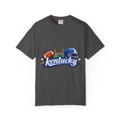 Kentucky Football Graphic T-Shirt — Helmet & Ball State Pride Tee
