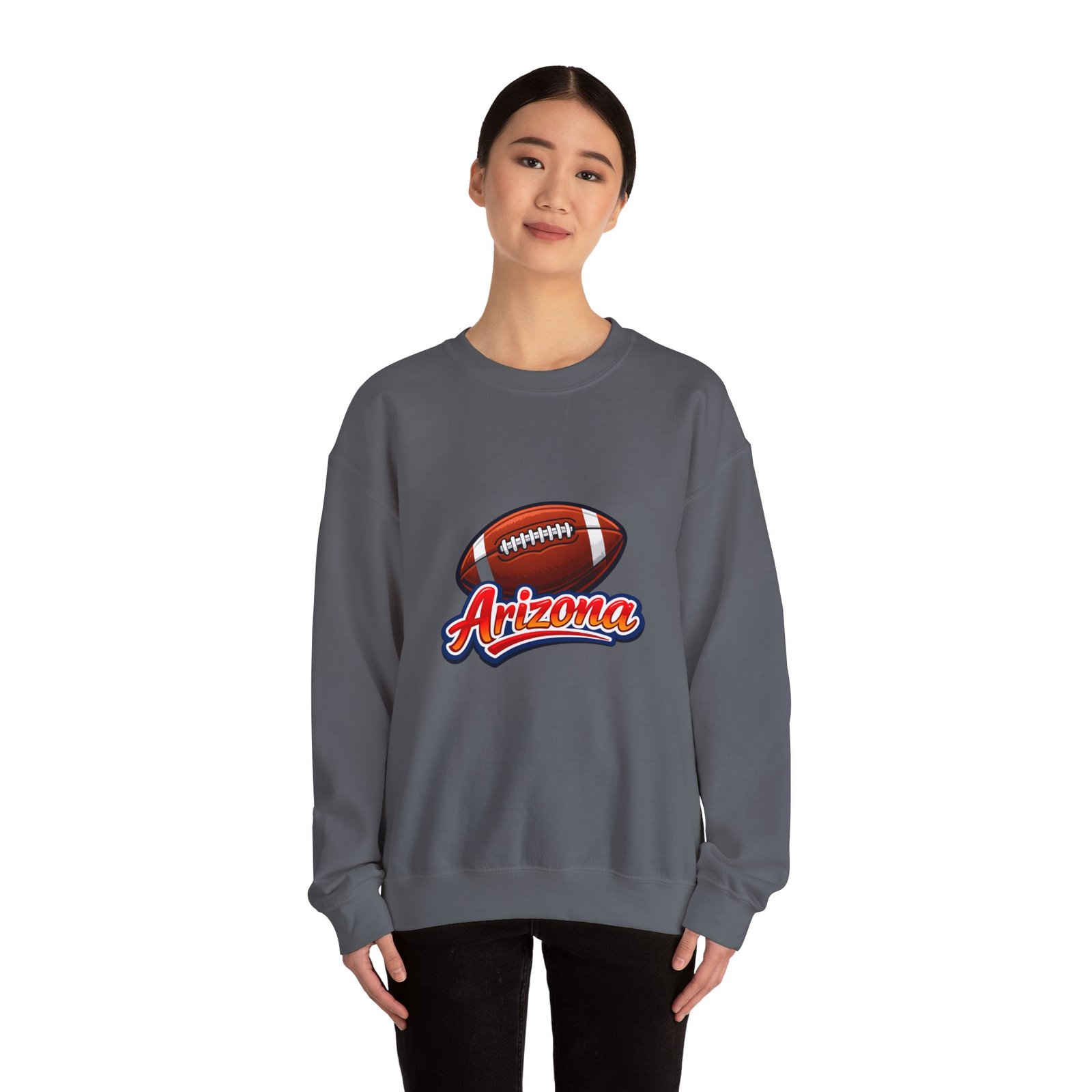 Arizona Football Crewneck Sweatshirt — Vintage Football Logo Pullover - Image 40