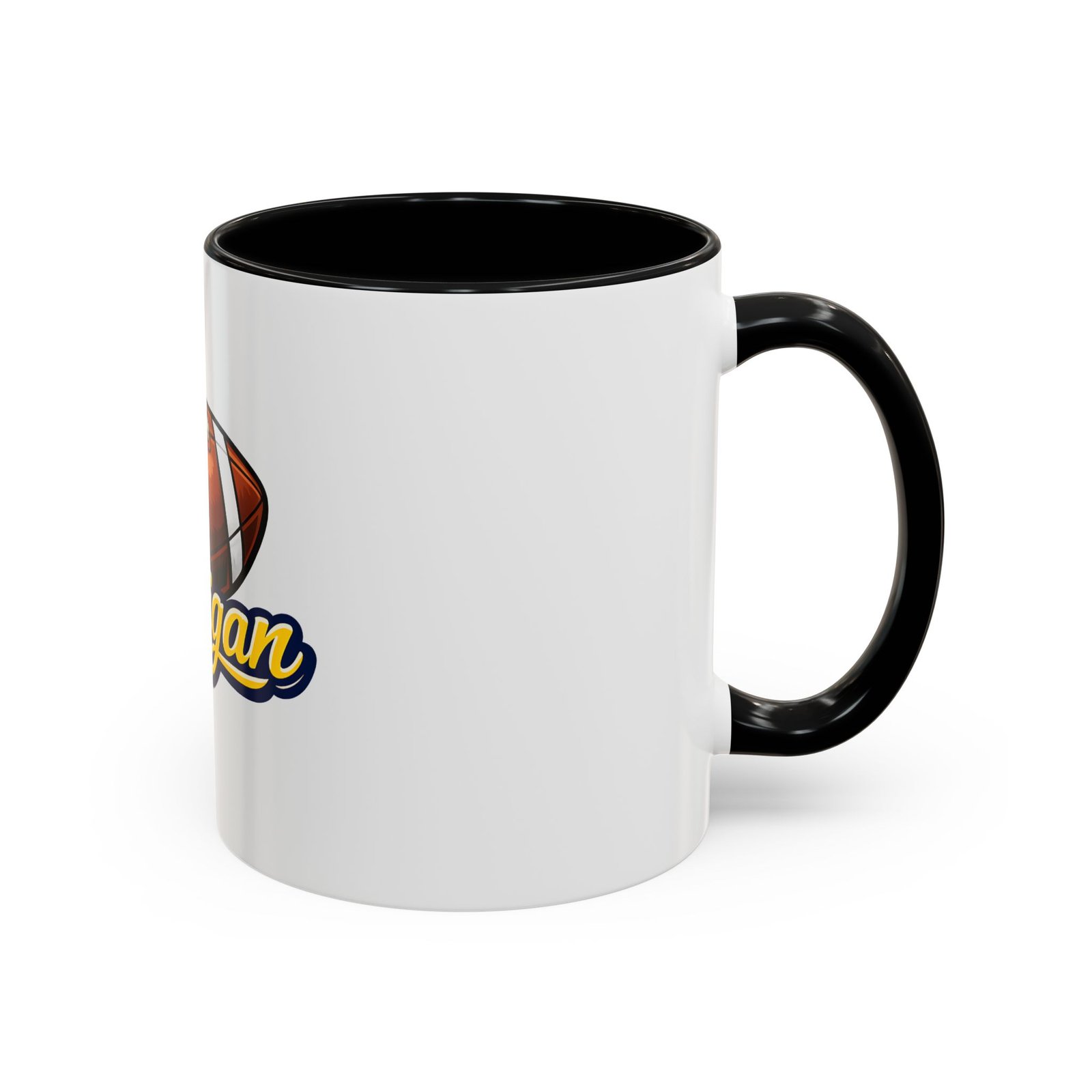 Michigan Football Coffee Mug – Accent 11/15oz - Image 2