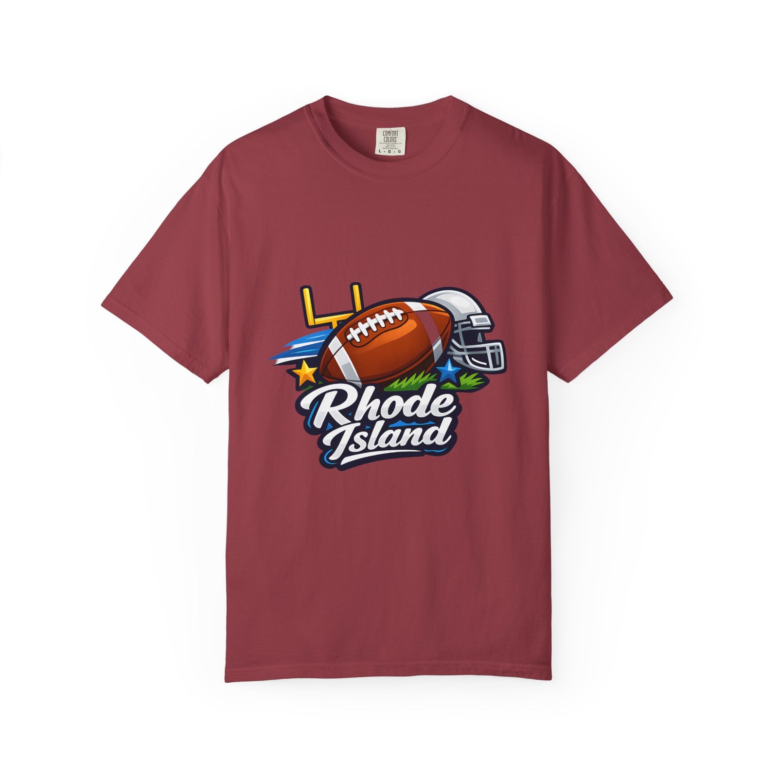 Rhode Island Football T-Shirt — State Pride Gridiron Tee - Image 53