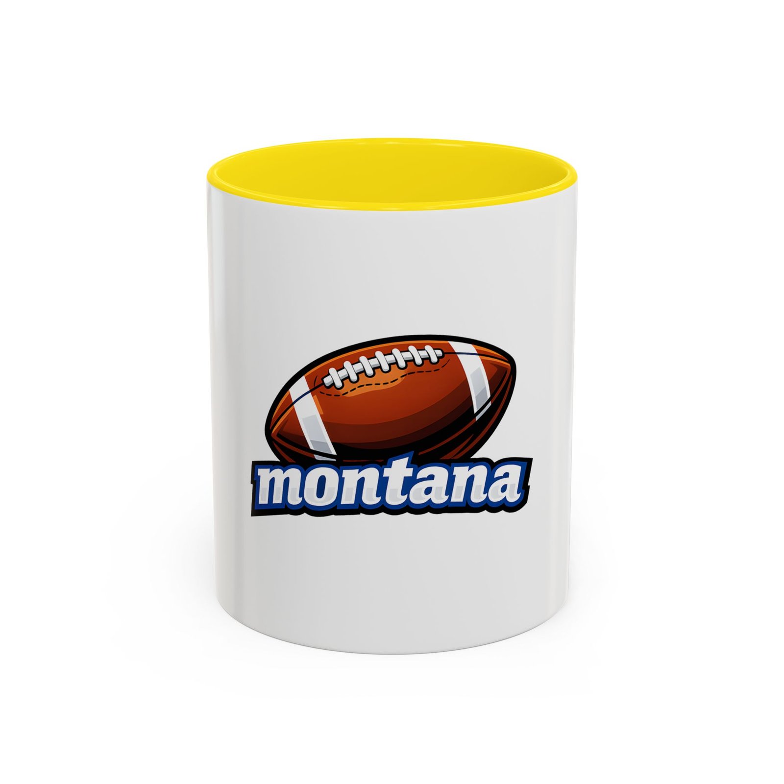 Montana Football Coffee Mug – Accent 11/15oz - Image 45