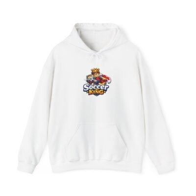 Soccer King Hoodie — Graphic Youth Soccer Crown Logo Pullover