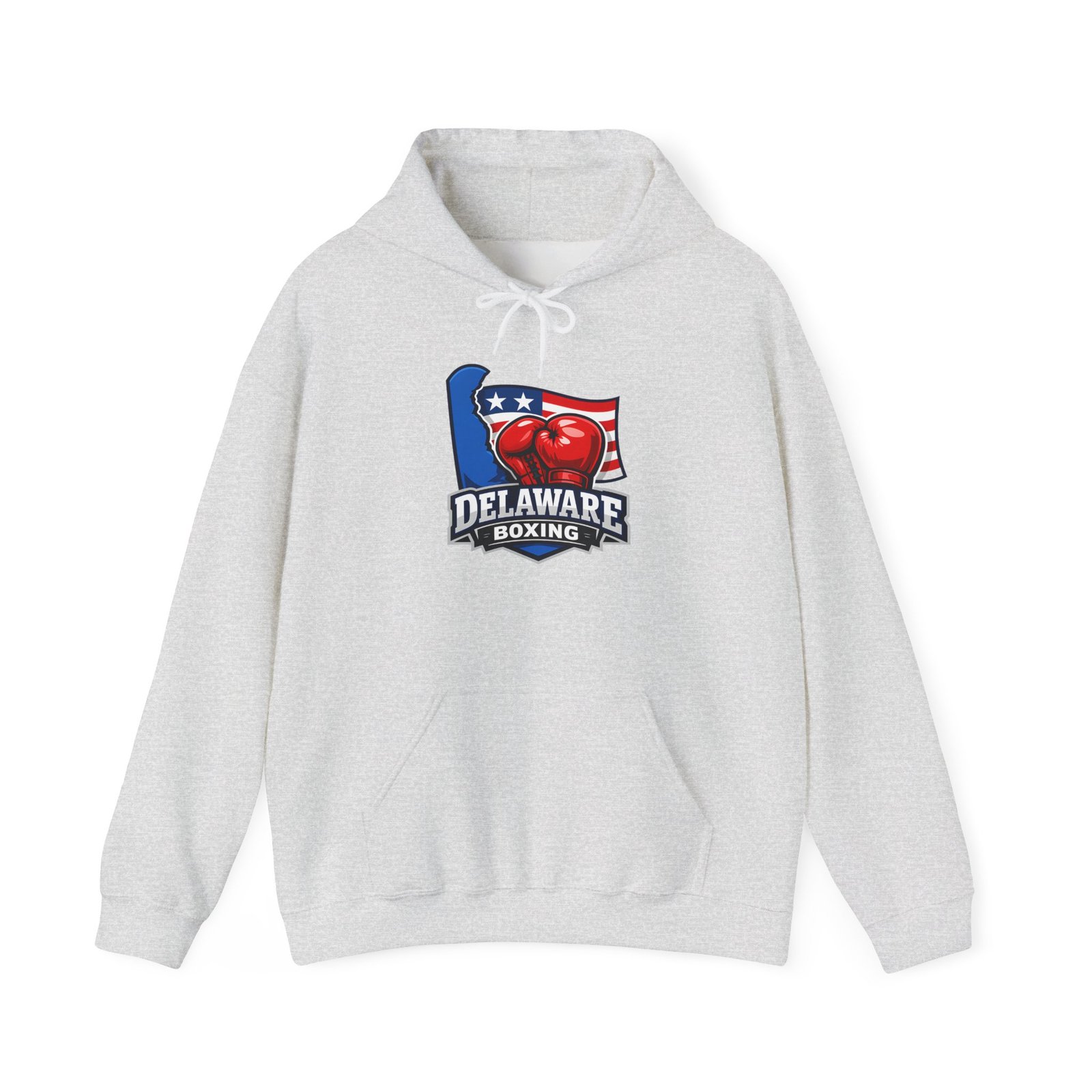 Delaware Boxing Hoodie – American Flag & Gloves Gym Sweatshirt - Image 5